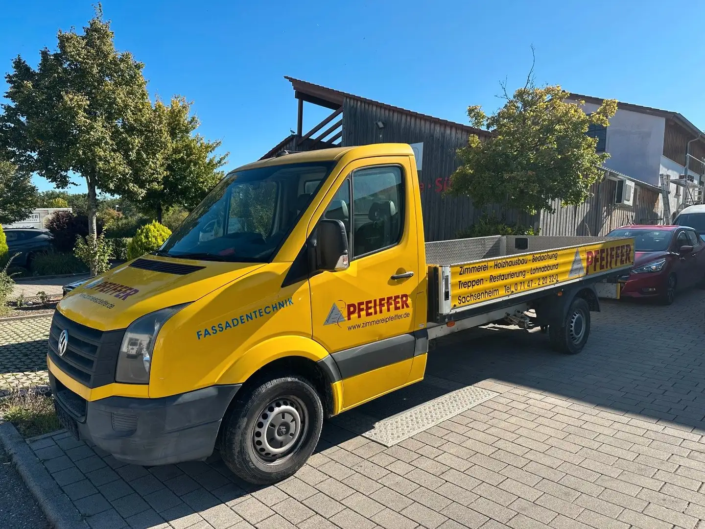 Volkswagen Crafter Pritsche Motorschaden Gelb - 1