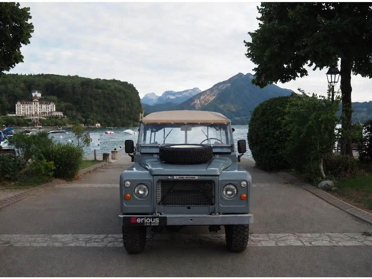 Land Rover Series SERIE III Magnifique V8 Stage One / Beach Car / Sellerie neuve / Marshall Cubby Box, foto 5