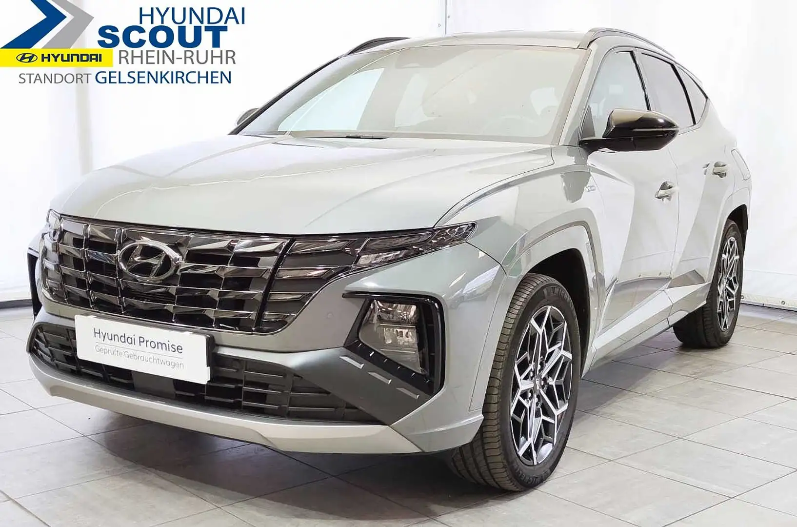 Hyundai TUCSON Plug-In Hybrid 1.6 T-GDi Plug-in-4WD N Line Gris - 1