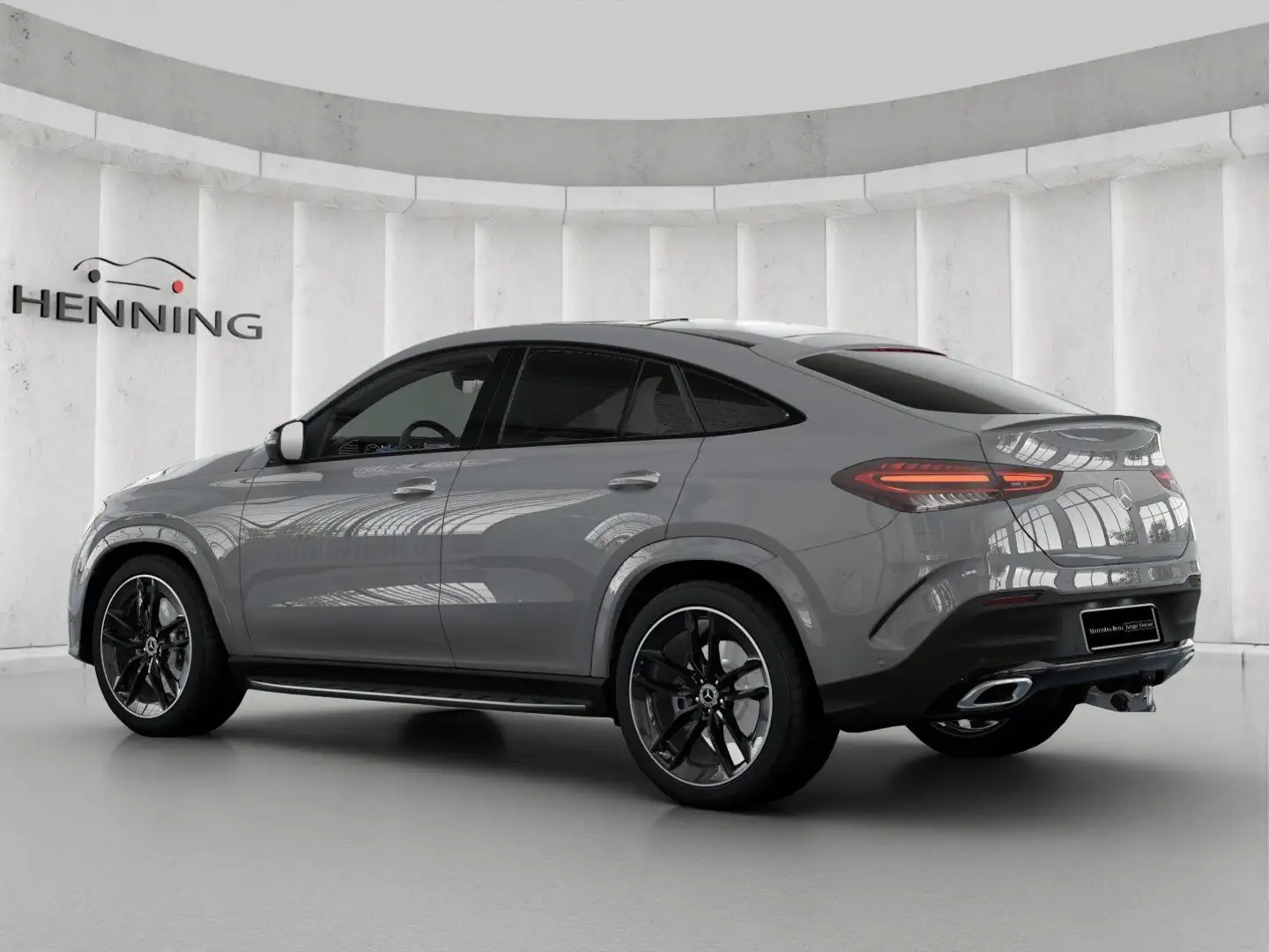 Mercedes-Benz GLE 450 d AMG Coupé Pano Burm HUD Distr Sthz 22" Gri - 2