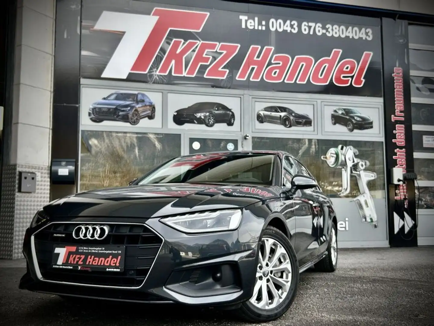 Audi A4 40 TDI quattro ''Standheizung'' Grau - 1