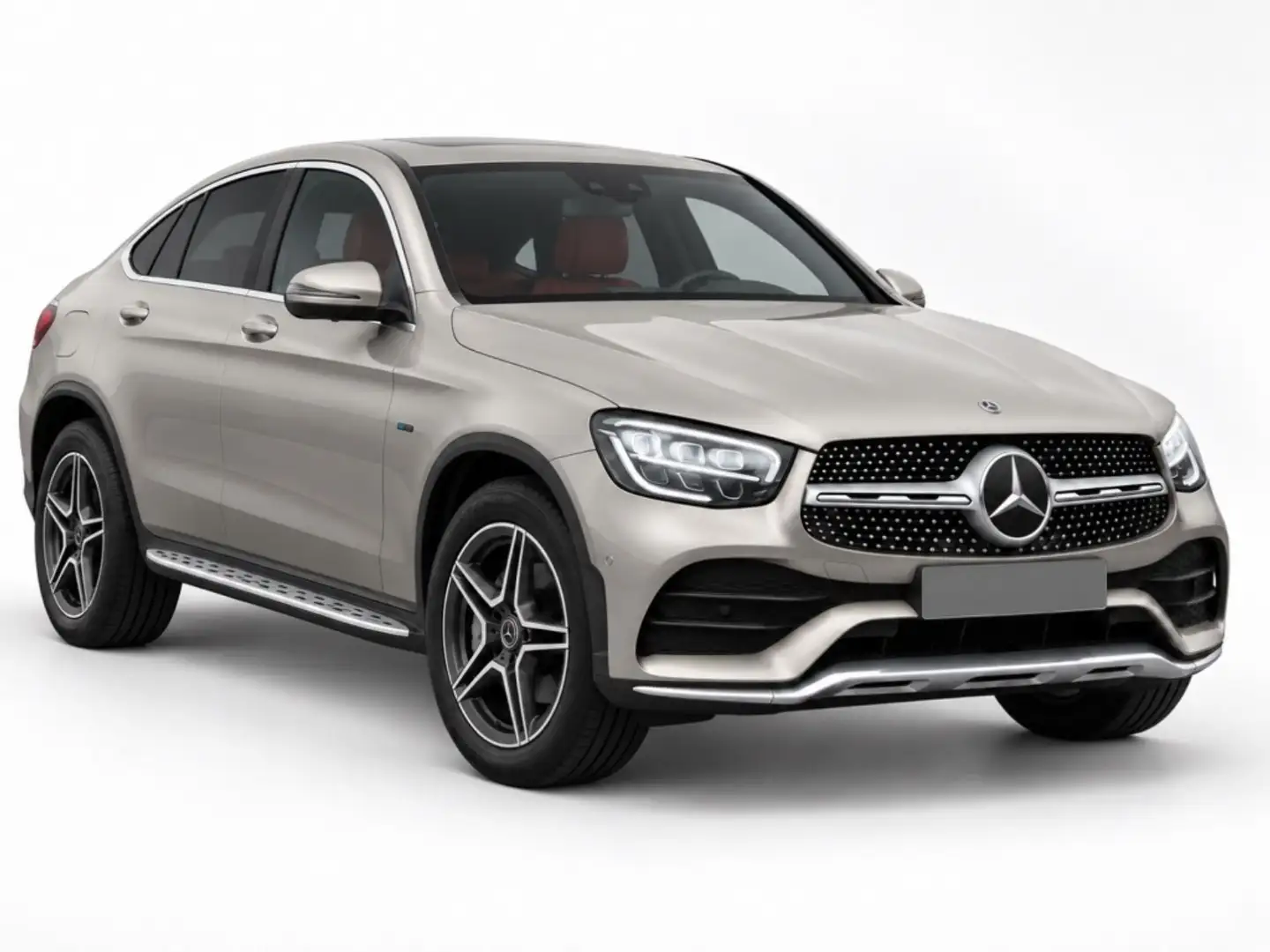 Mercedes-Benz GLC 300 Coupé 300e 4Matic Gris - 2