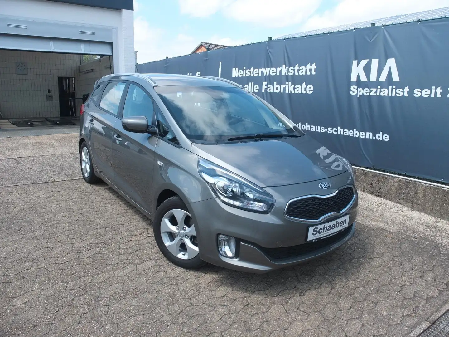 Kia Carens 1.7 CRDi Edition 7 1.Hand 67tkm Argento - 1
