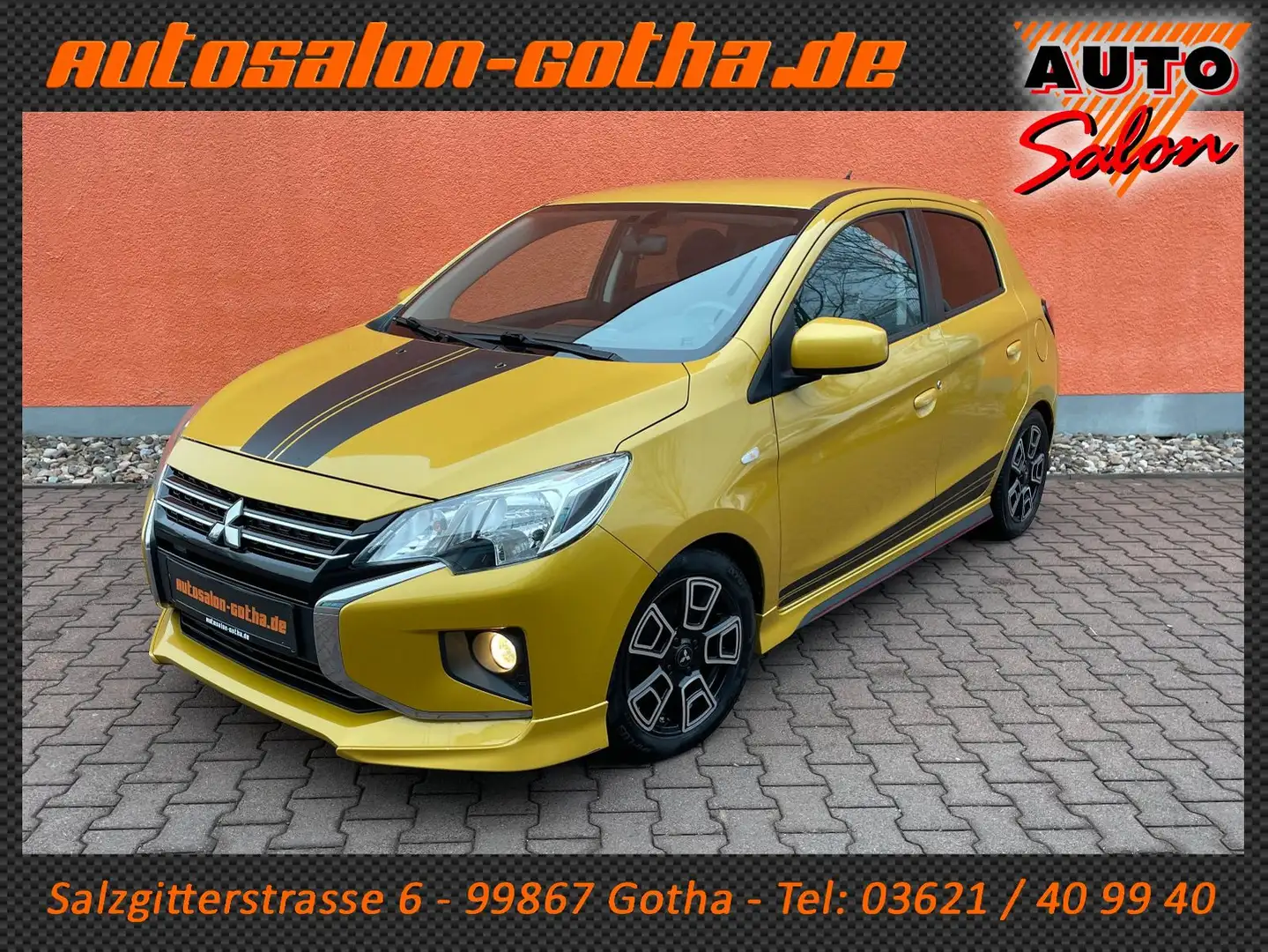 Mitsubishi Space Star Intro Edition+ NAVI+DAB FON SHZ SPORT Gelb - 1