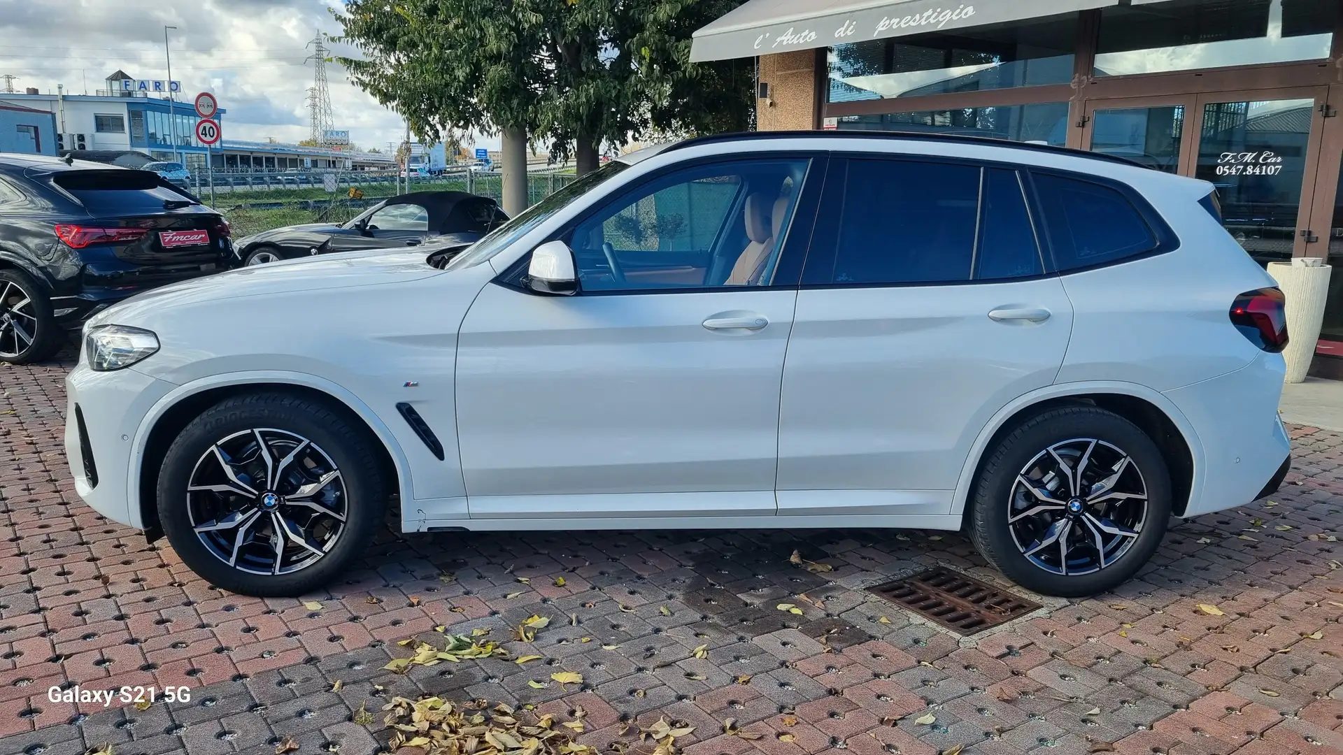 BMW X3 X3 xdrive20d mhev 48V Msport auto Blanc - 1