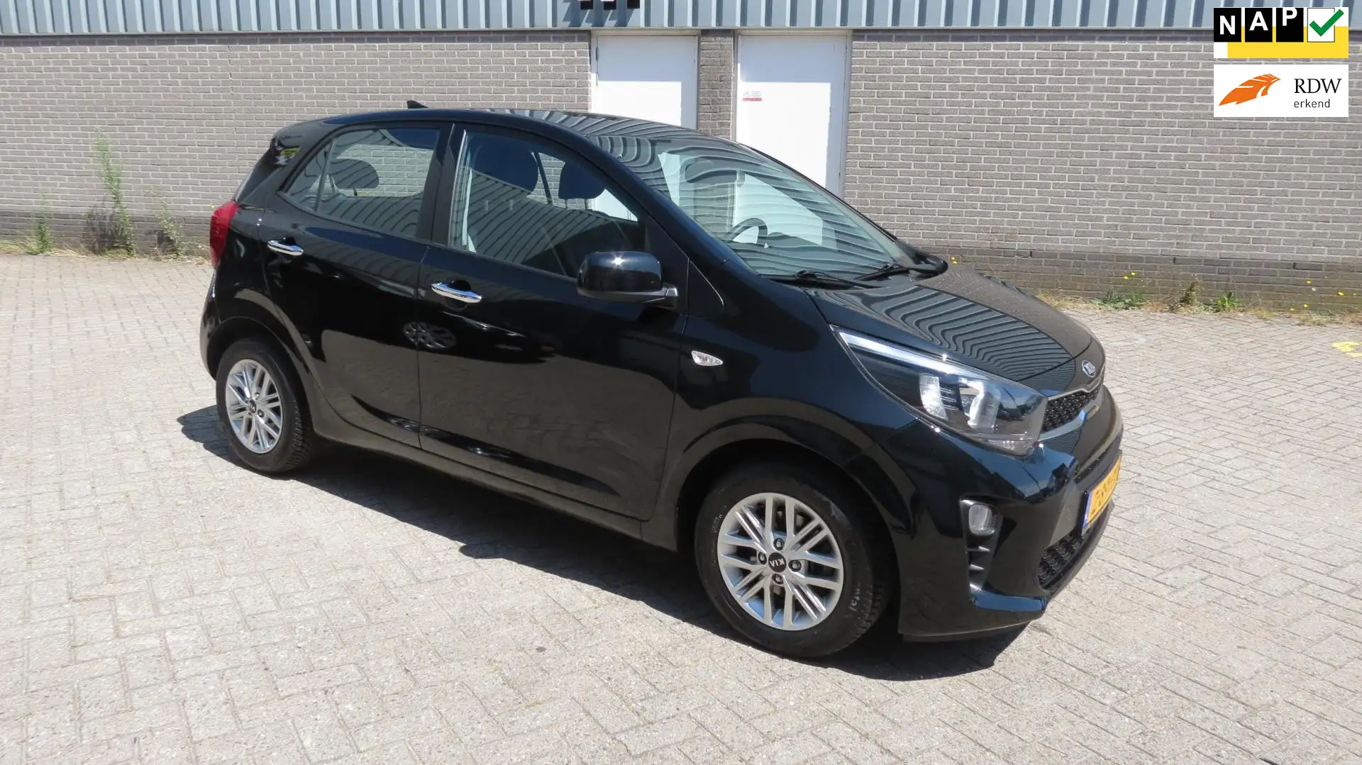 Kia Picanto 1.0 MPi ComfortLine Schwarz - 1