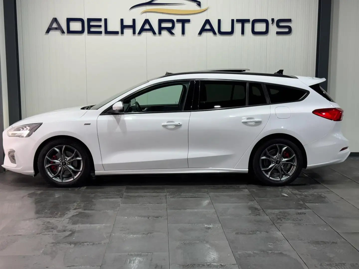 Ford Focus Wagon 1.0 EcoBoost Hybrid ST Line / Panorama dak / Bianco - 2