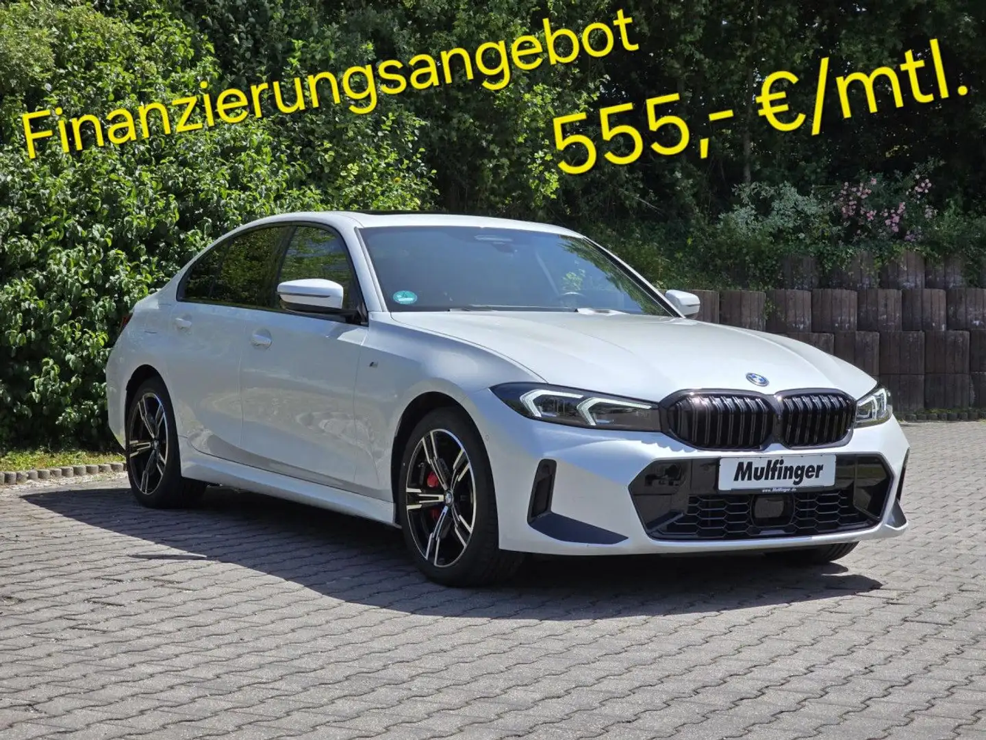 BMW 330 e M-Pro FACELIFT SuV.HUD ACC GSD.H/K Fin.555 Weiß - 2