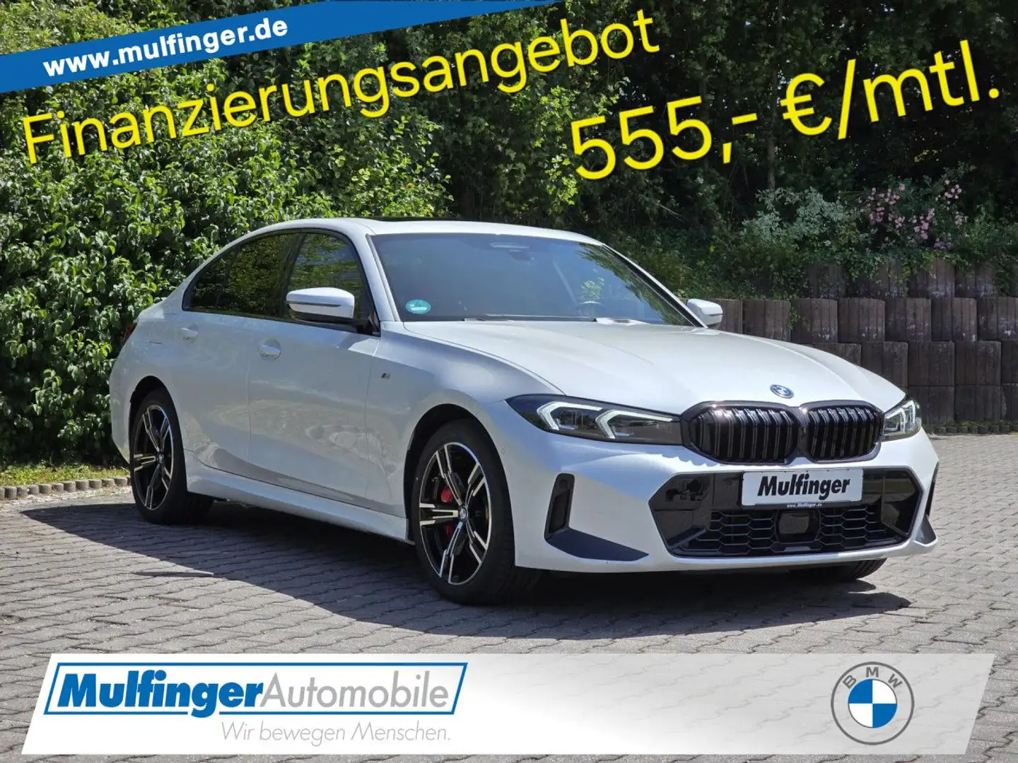 BMW 330 e M-Pro FACELIFT SuV.HUD ACC GSD.H/K Fin.555 Weiß - 1