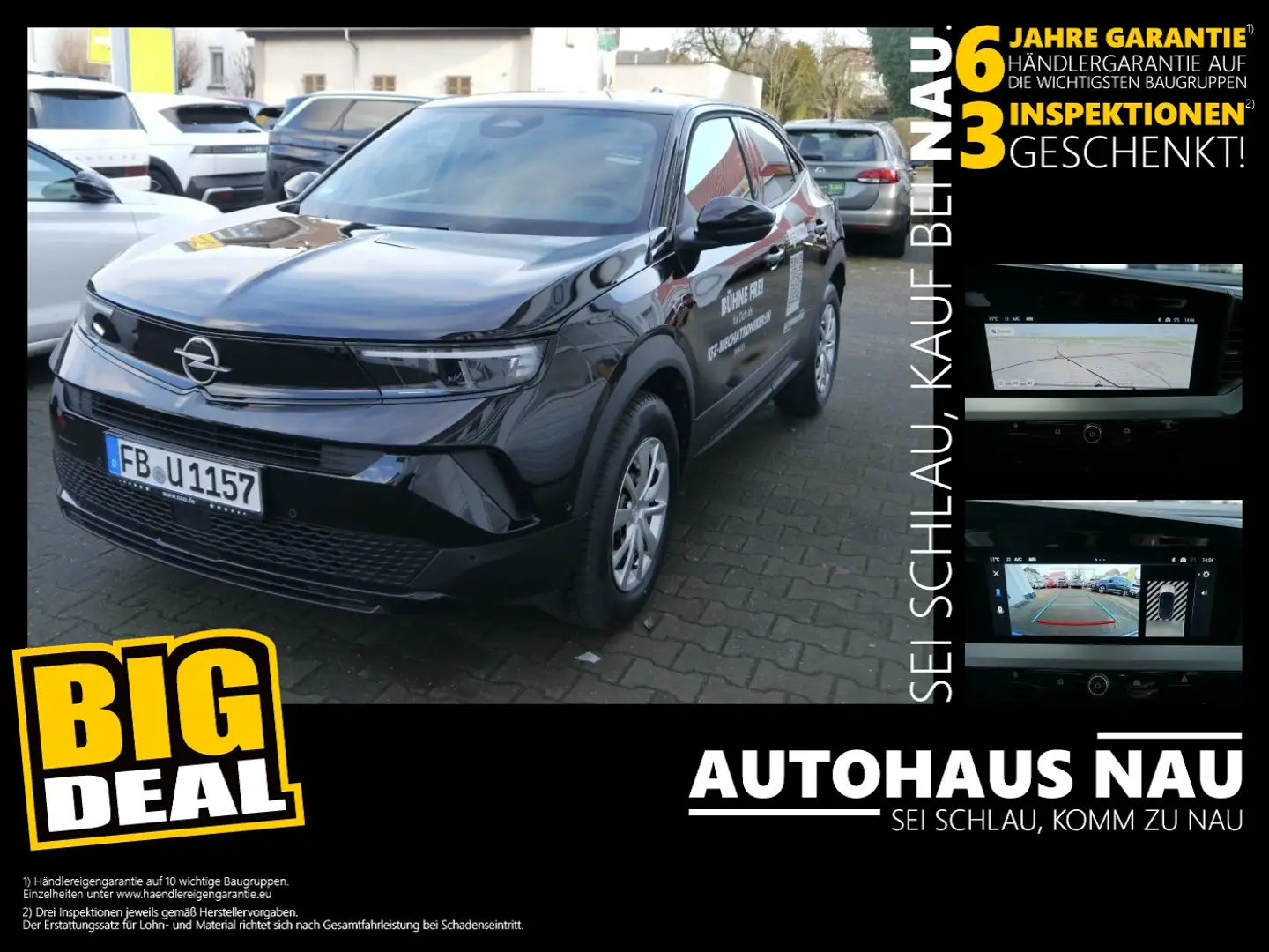 Opel Mokka 1.2 Turbo Elegance incl.Big Deal Paket Schwarz - 1