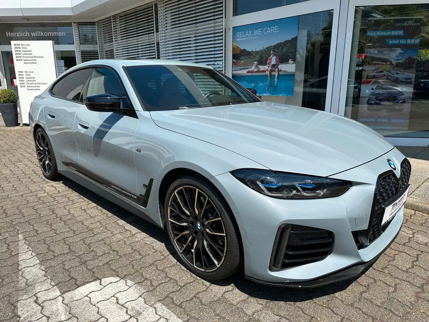 BMW M440i xDrive Gran Coupe MPerformance +360° +Pano Gris - 1