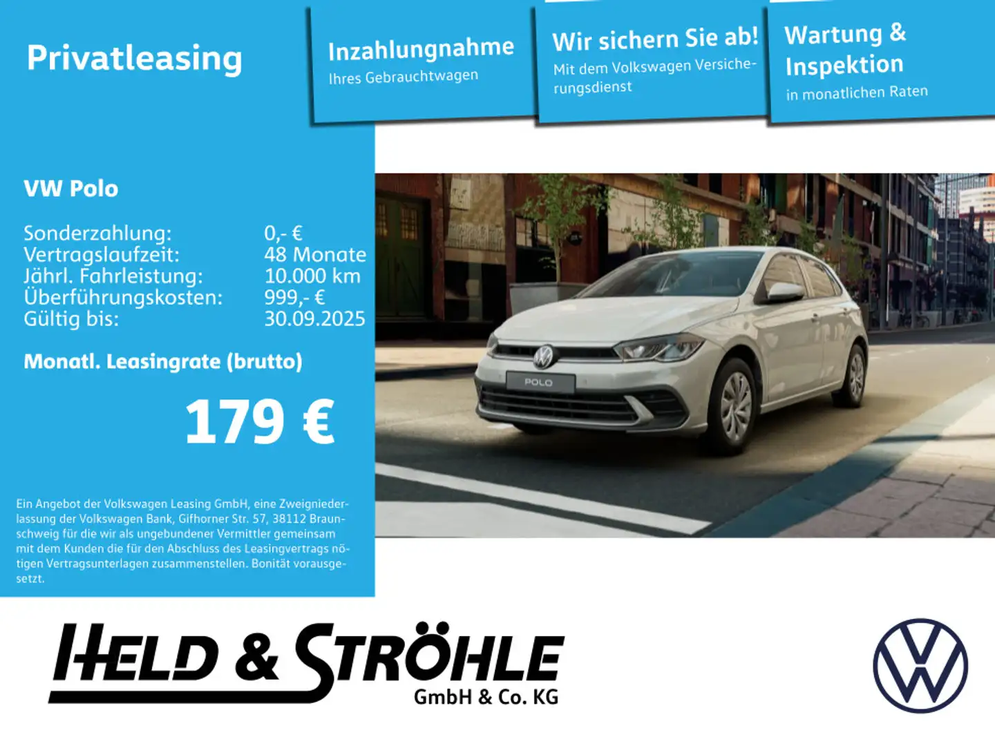 Volkswagen Polo Life 1.0 80 PS Grijs - 1