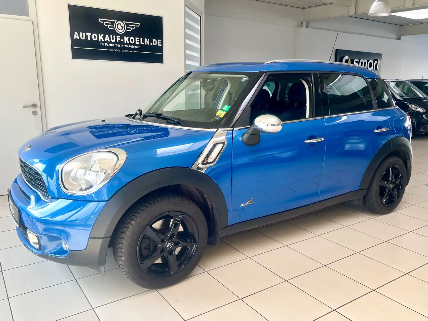MINI Cooper S Countryman ALLRAD/ Automatik/Klima/Alus Modrá - 1