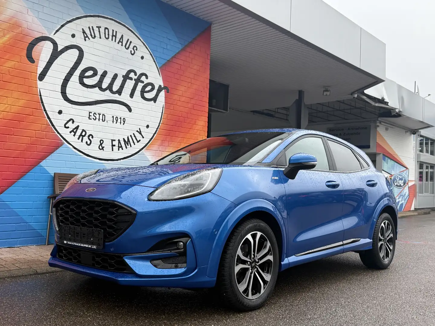 Ford Puma ST-Line X Mild-Hybird/Automatik/ACC/Massagesitze Blau - 1
