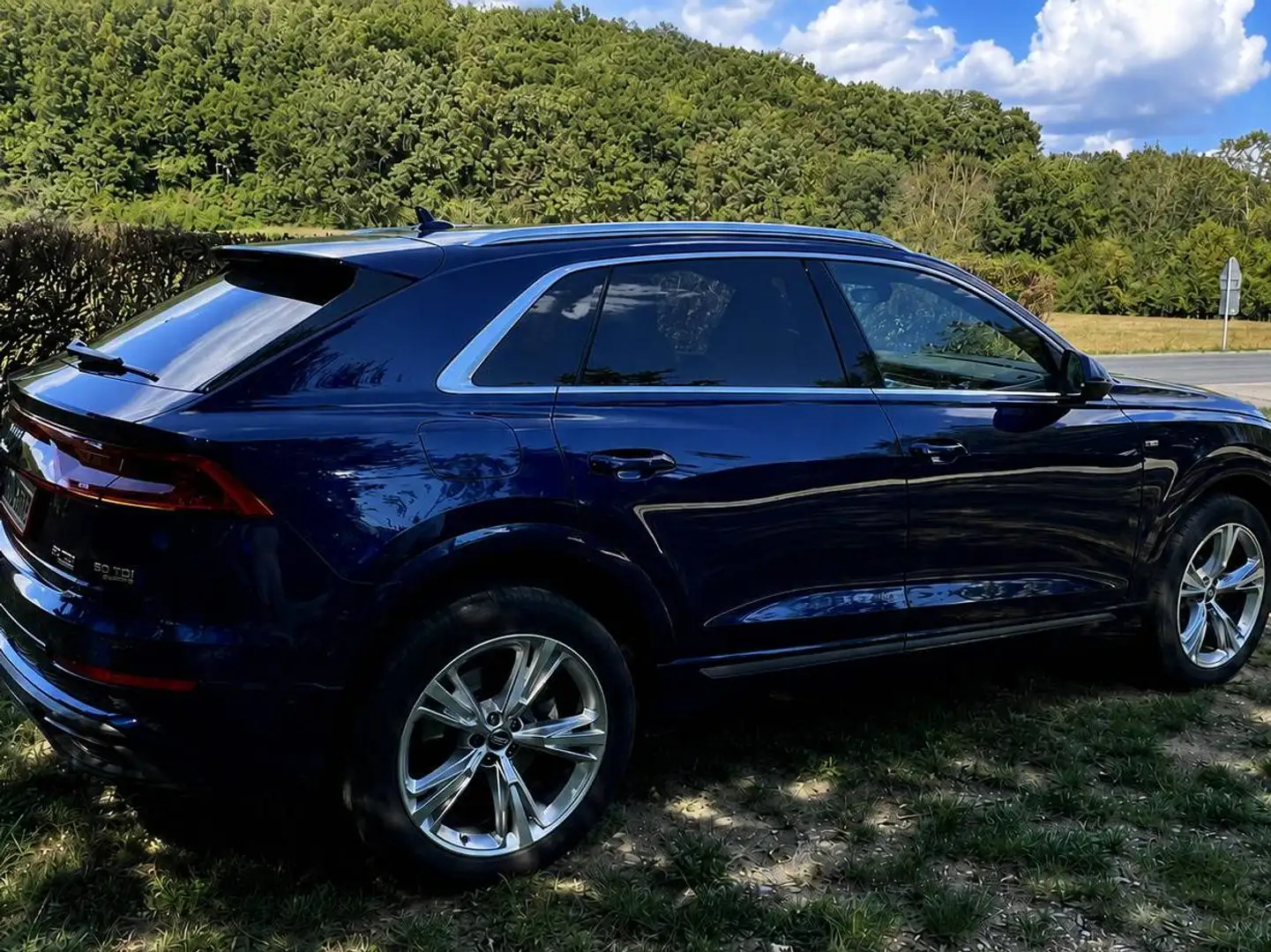 Audi Q8 Q8 50 MHEV TDI quattro Tiptronic Blau - 2