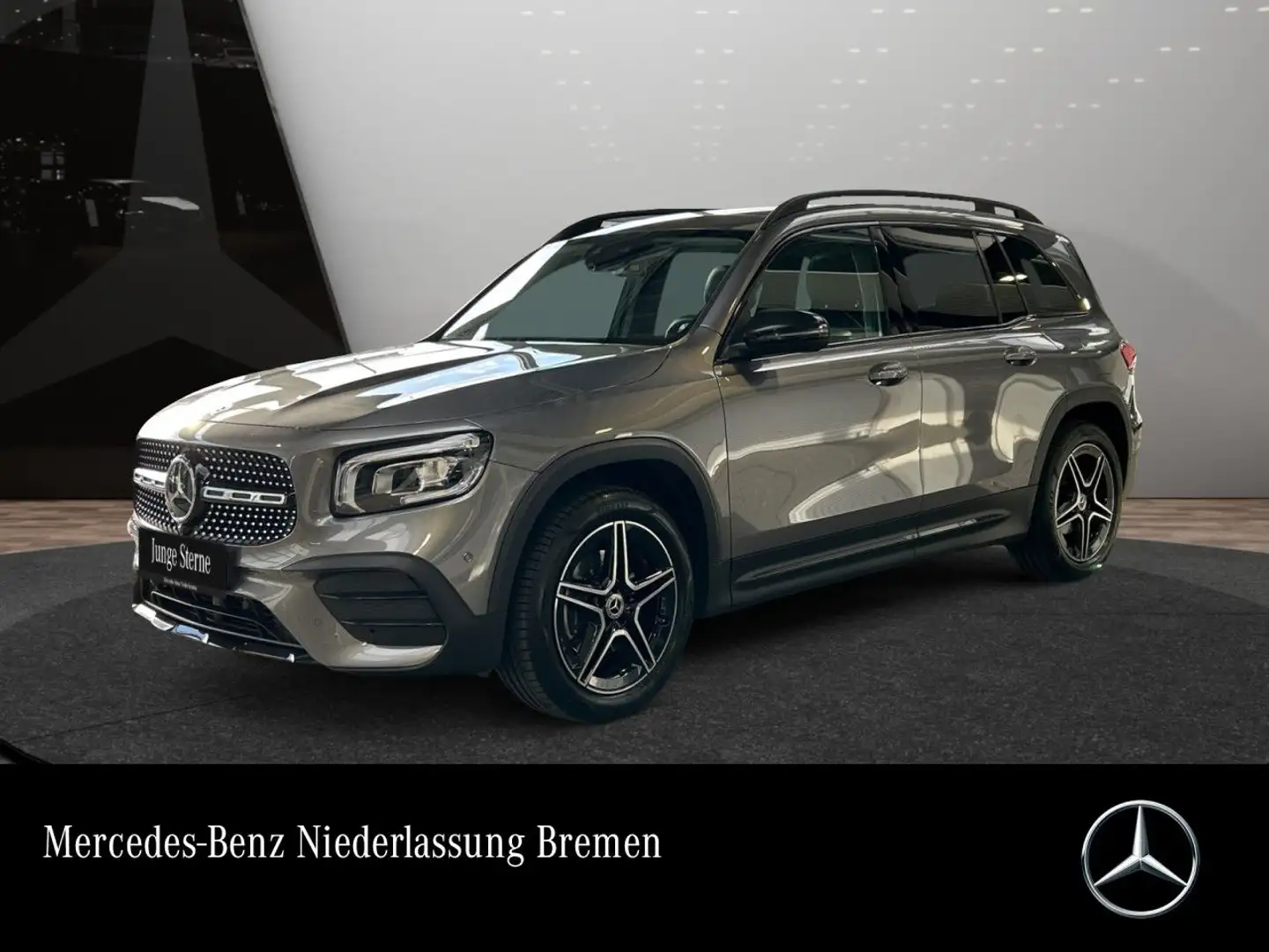 Mercedes-Benz GLB 200 AMG+NIGHT+PANO+AHK+LED+KAMERA+19"+7G Gris - 1