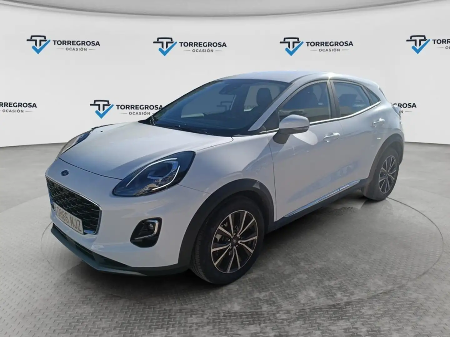 Ford Puma 1.0 EcoBoost MHEV Titanium 125 Blanco - 1