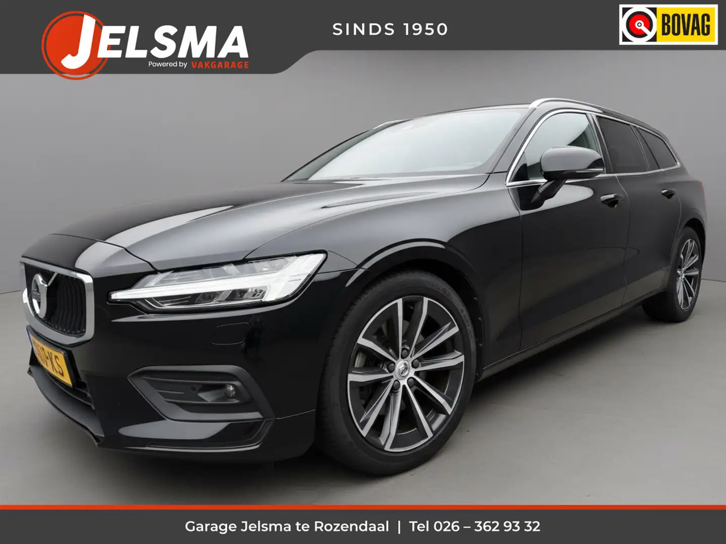 Volvo V60 2.0 B3 Mild Hybrid Aut., Camera | Climate pack | 1 Schwarz - 1