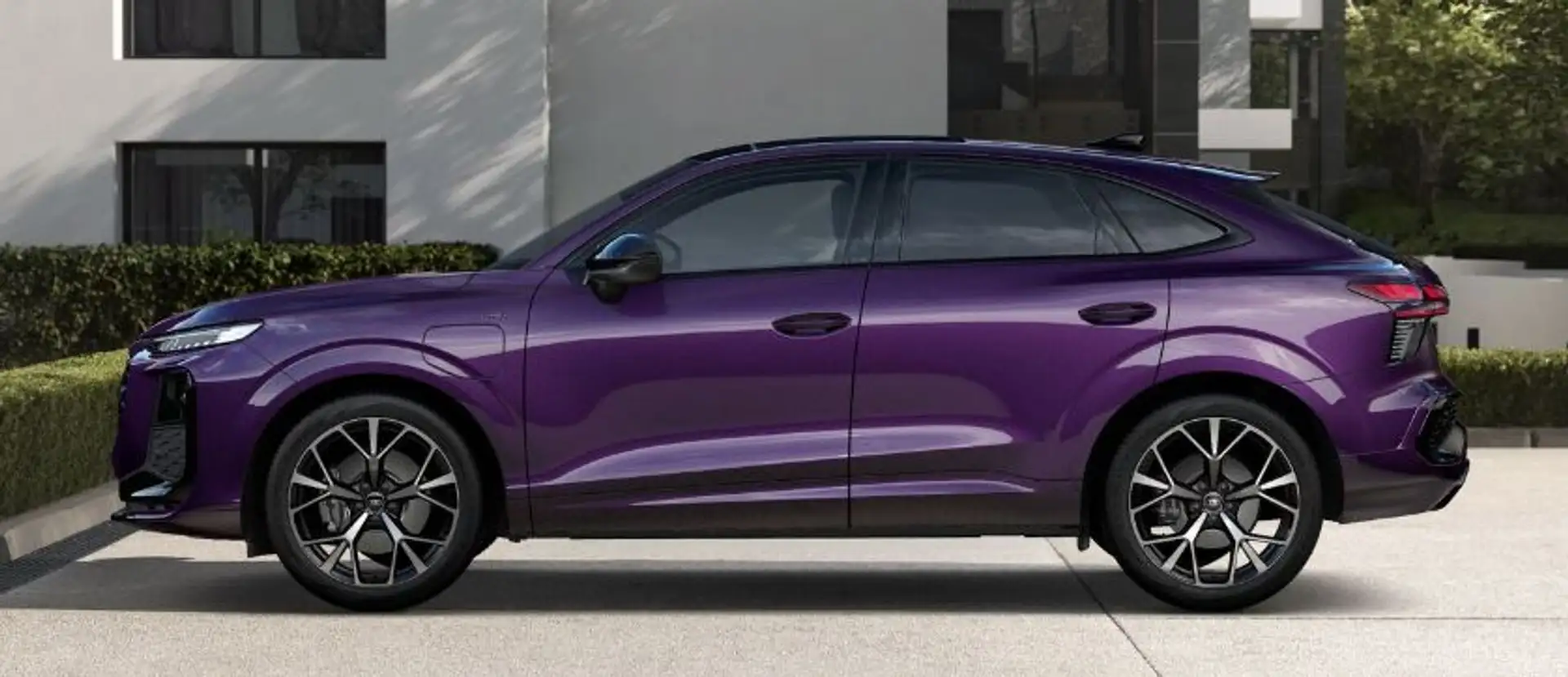 Audi Q3 Sportback e-hybrid 272pk S tronic S edition Violett - 2