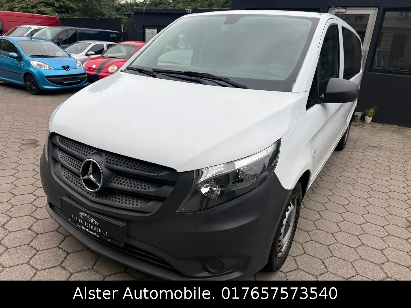 Mercedes-Benz Vito Tourer 114/116/ CDI Pro extralang, 9 Sitze Blanco - 2