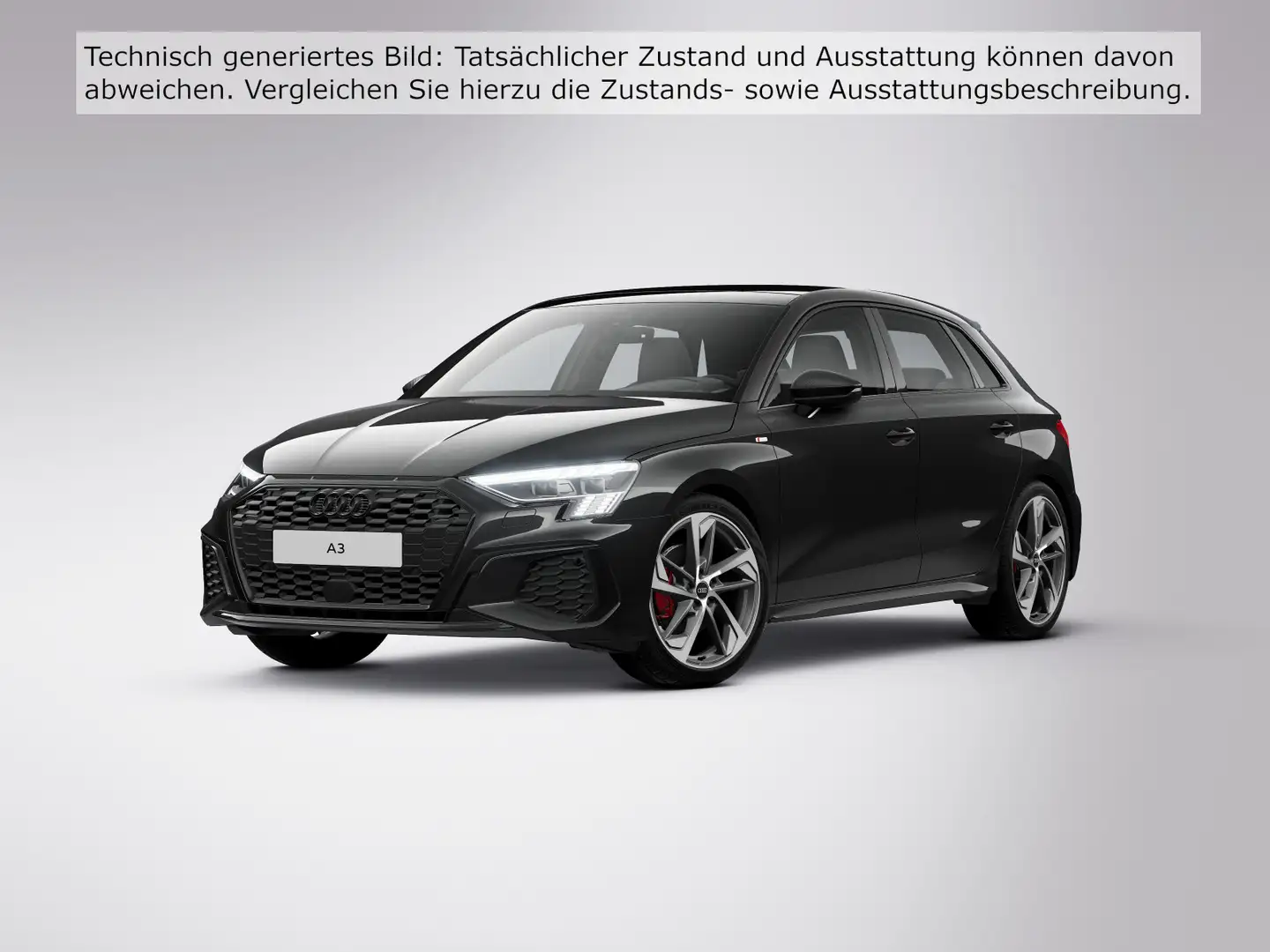 Audi A3 S line 35 TFSI S tronic Schwarz - 2