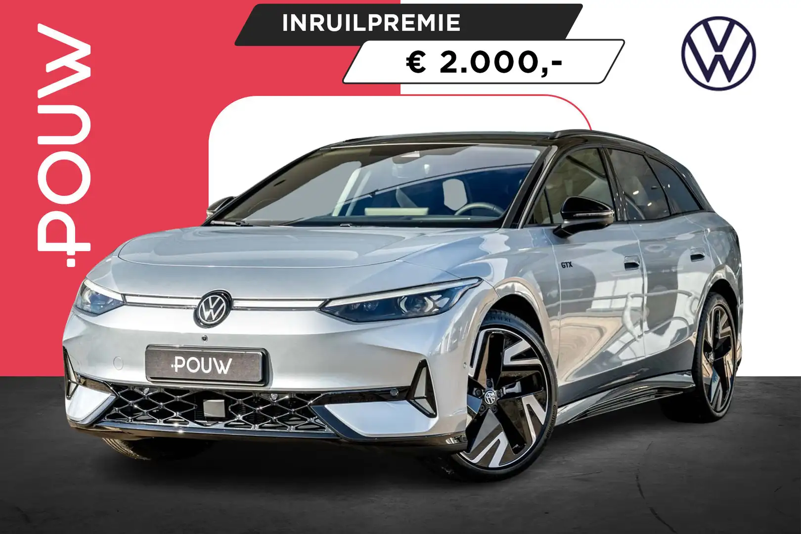 Volkswagen ID.7 Tourer GTX 340pk Business 86 kWh Volkswagen ID.7 T Grijs - 1