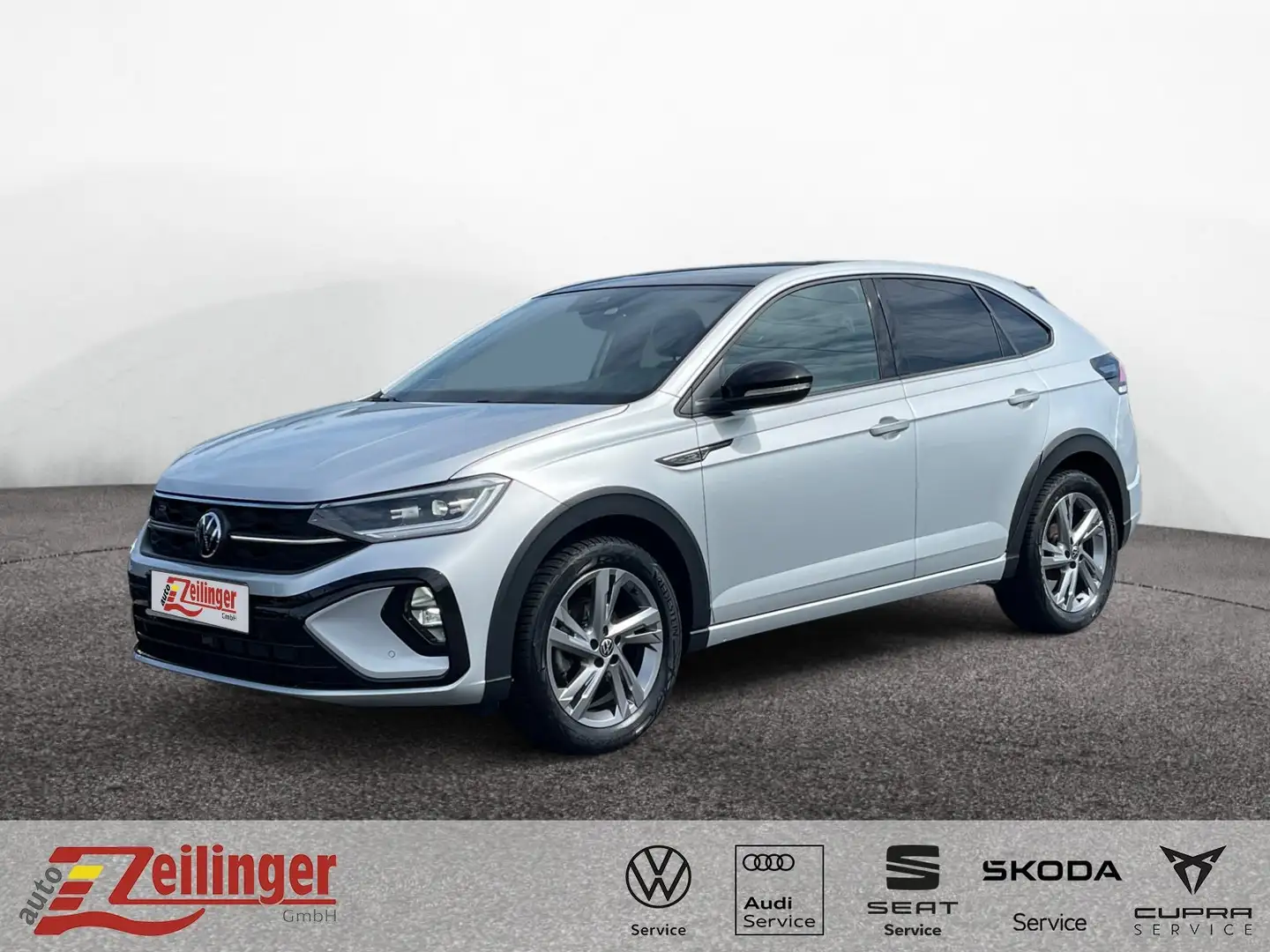 Volkswagen Taigo R-Line TSI DSG|PANO|IQ.LIGHT|NAVI|KAMERA Silber - 1