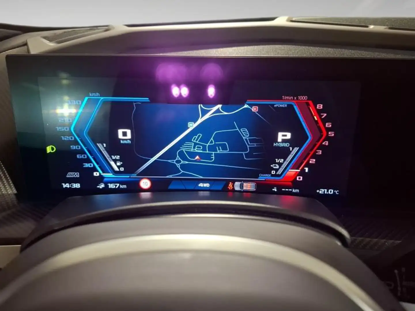 BMW XM 3.0 50e Bleu - 2