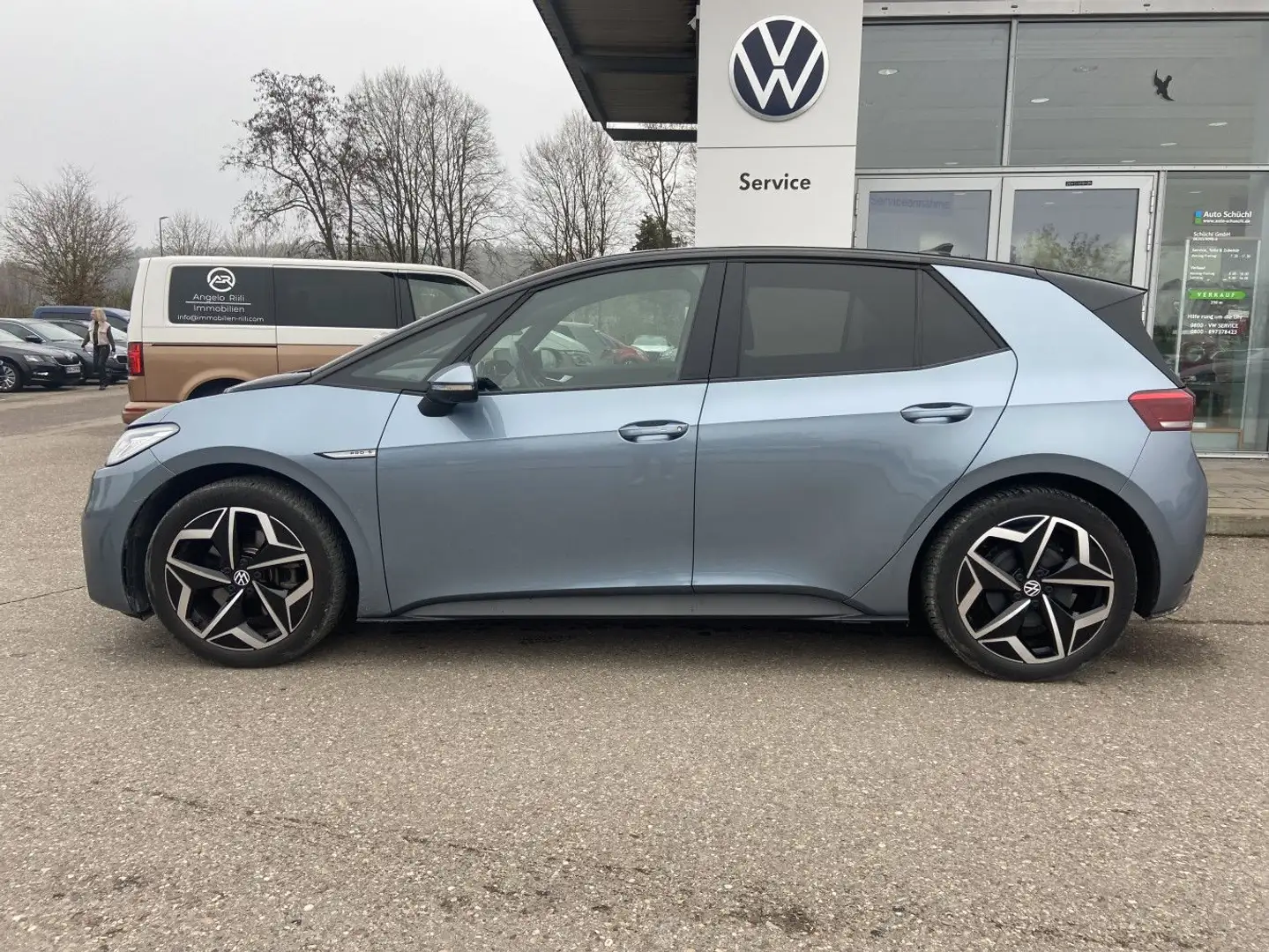 Volkswagen ID.3 Pro-S WÄRMEPUMPE+NAVI+IQ-MATRIX-LED+CCS+19 Blau - 2
