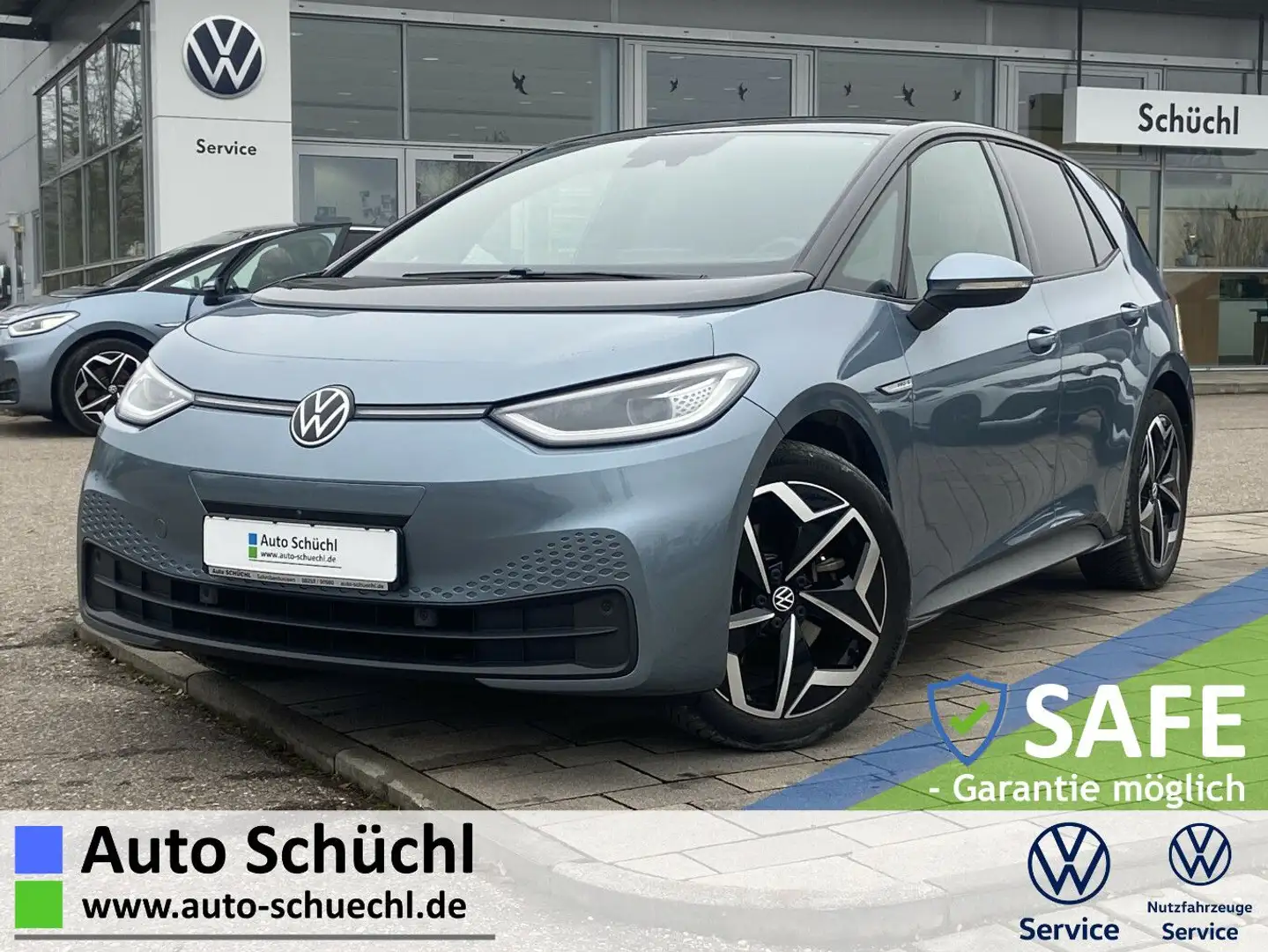 Volkswagen ID.3 Pro-S WÄRMEPUMPE+NAVI+IQ-MATRIX-LED+CCS+19 Blau - 1