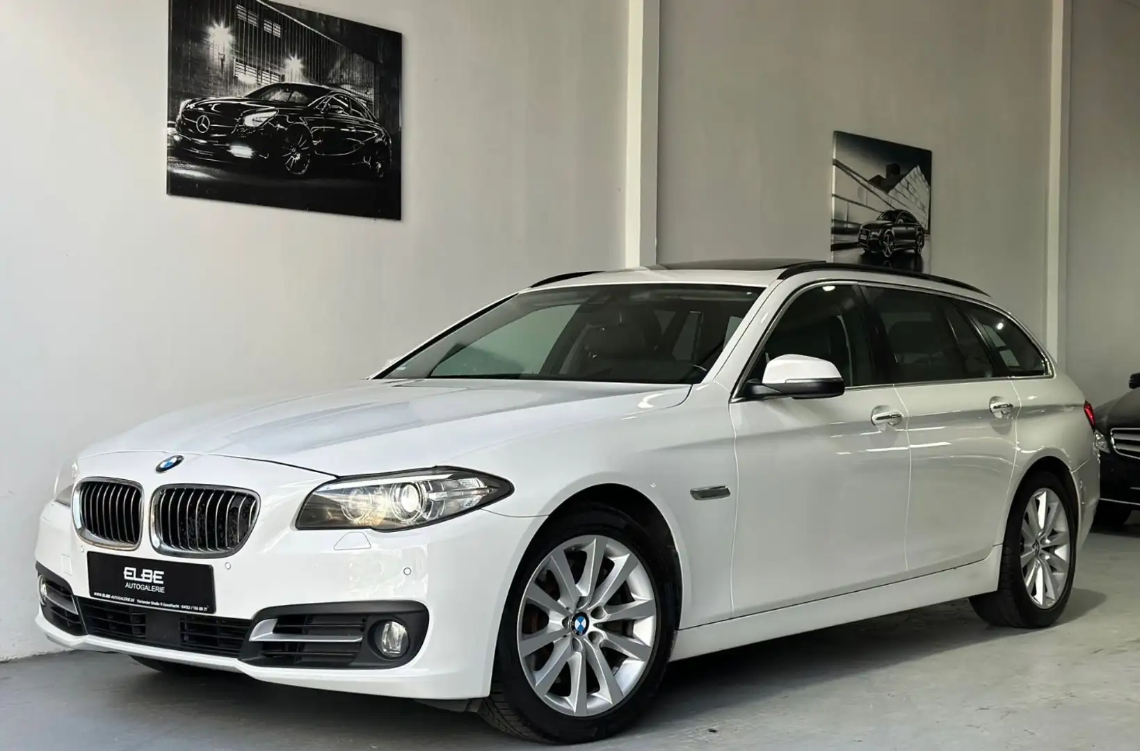 BMW 530 d Touring Steptronic Voll EURO6 Voll-Service Weiß - 2