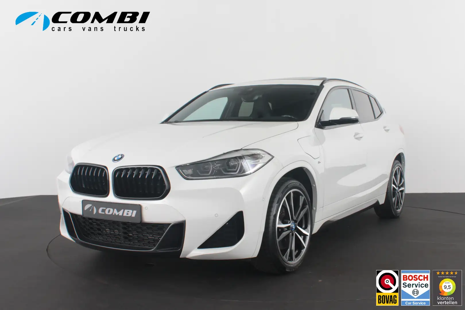 BMW X2 xDrive 25e M Sport 220pk/Pano.schuif/Memory/19 inc Weiß - 1