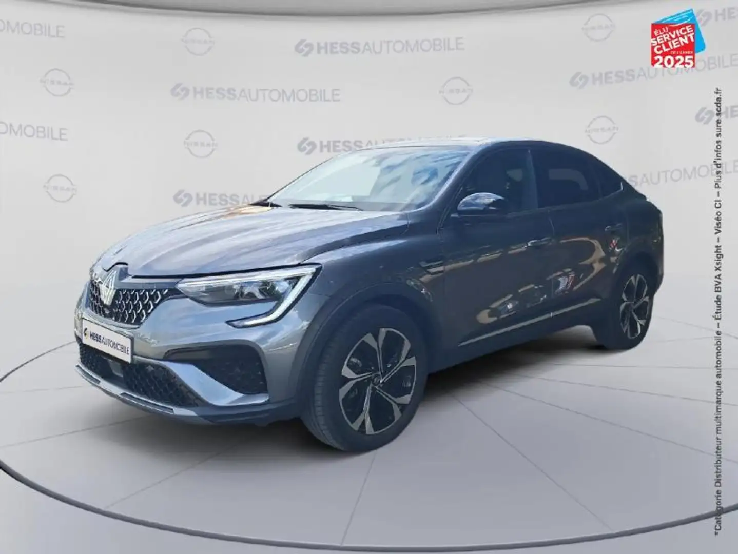 Renault Arkana 1.6 E-Tech 145ch full hybrid  Techno -23 TPano Cam Gris - 1