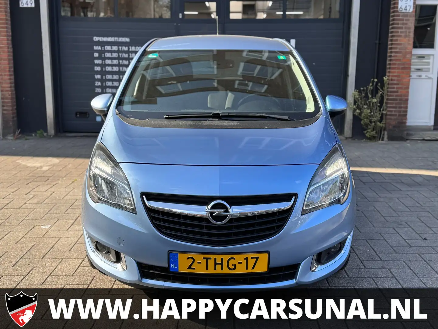 Opel Meriva 1.4 Turbo Berlin, AIRCO, NAP, APK Blauw - 2