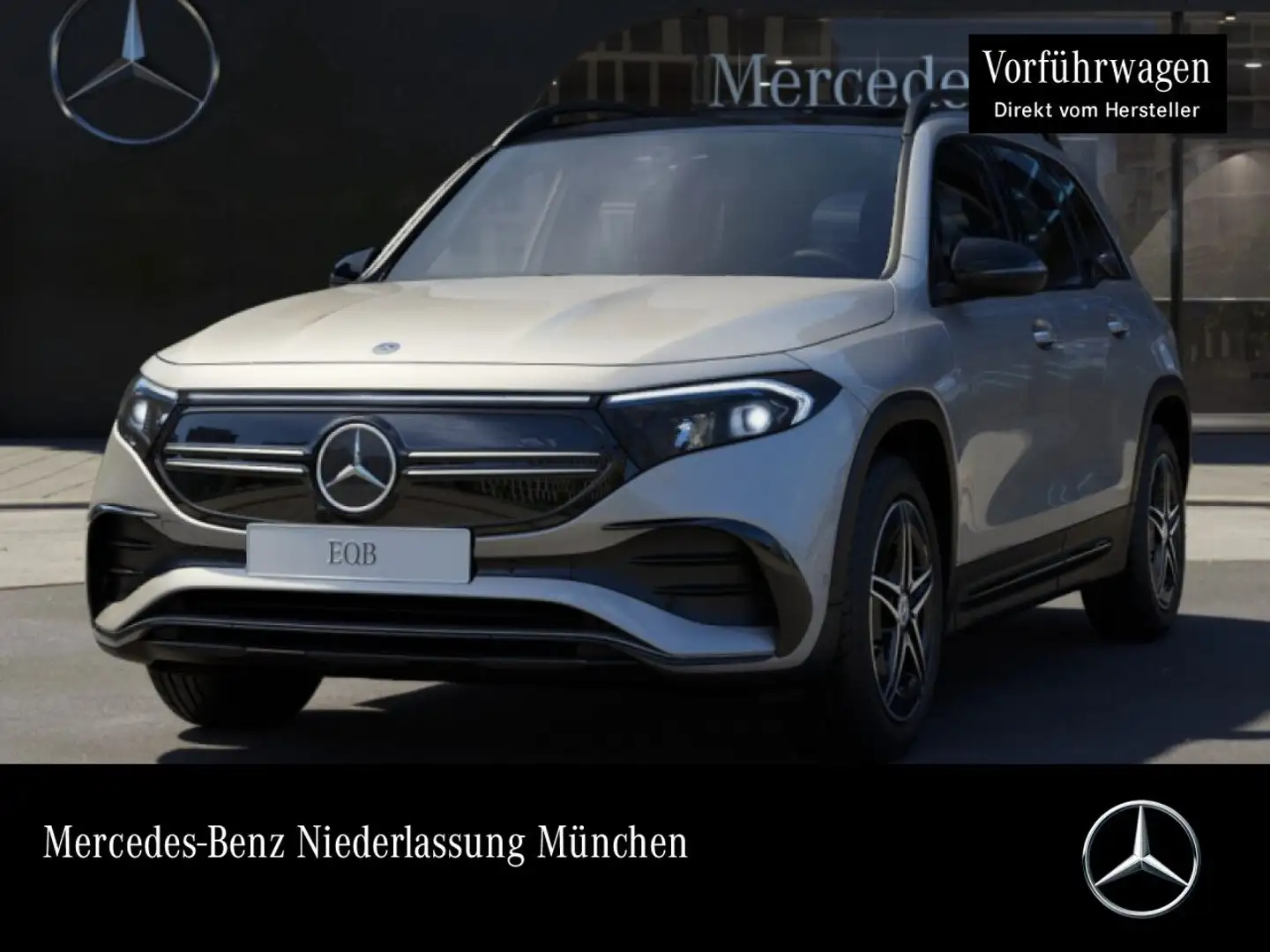 Mercedes-Benz EQB 250 AMG+NIGHT+PLUS-PAKET+PANO+KAMERA+MEMORY Plateado - 1