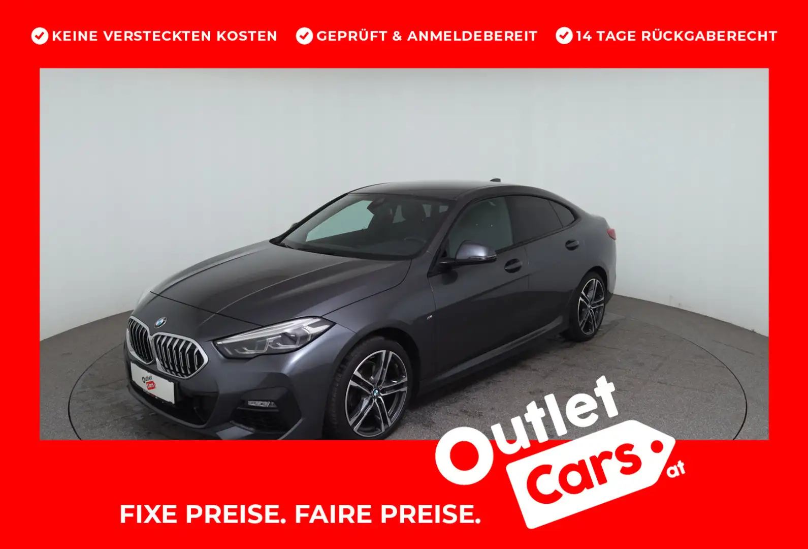 BMW 218 BMW 218i Gran Coupe Grau - 1