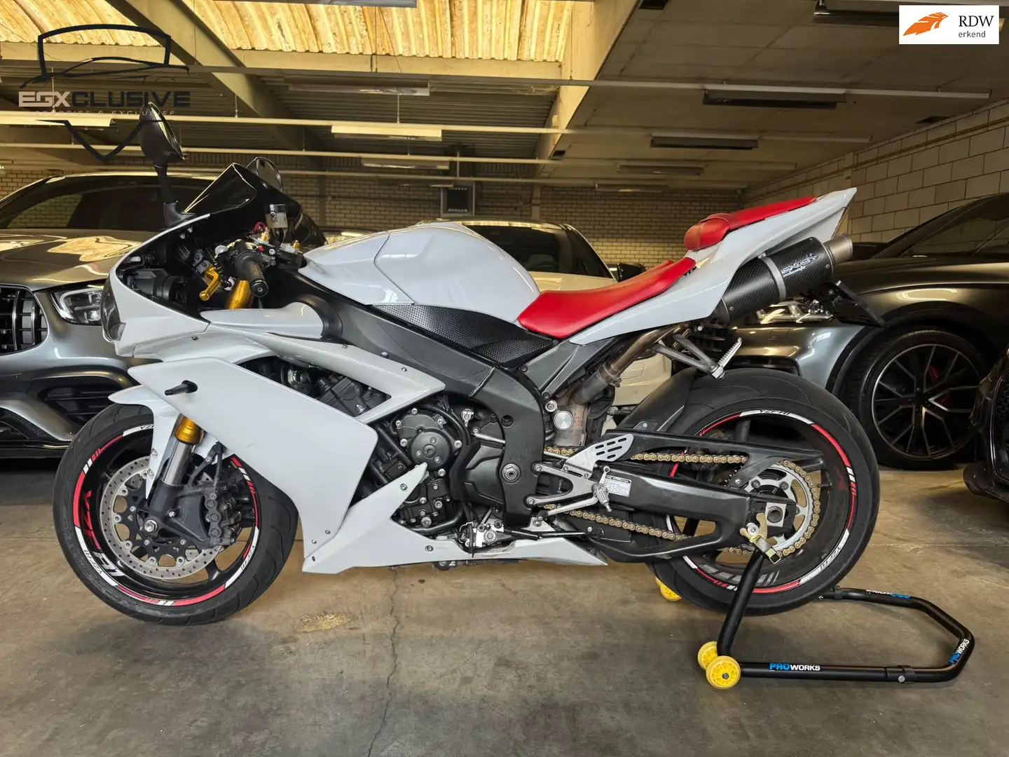 Yamaha YZF-R1 Sport 2007 | SPORT | LEXTEK Uitlaat systeem | LED Wit - 1