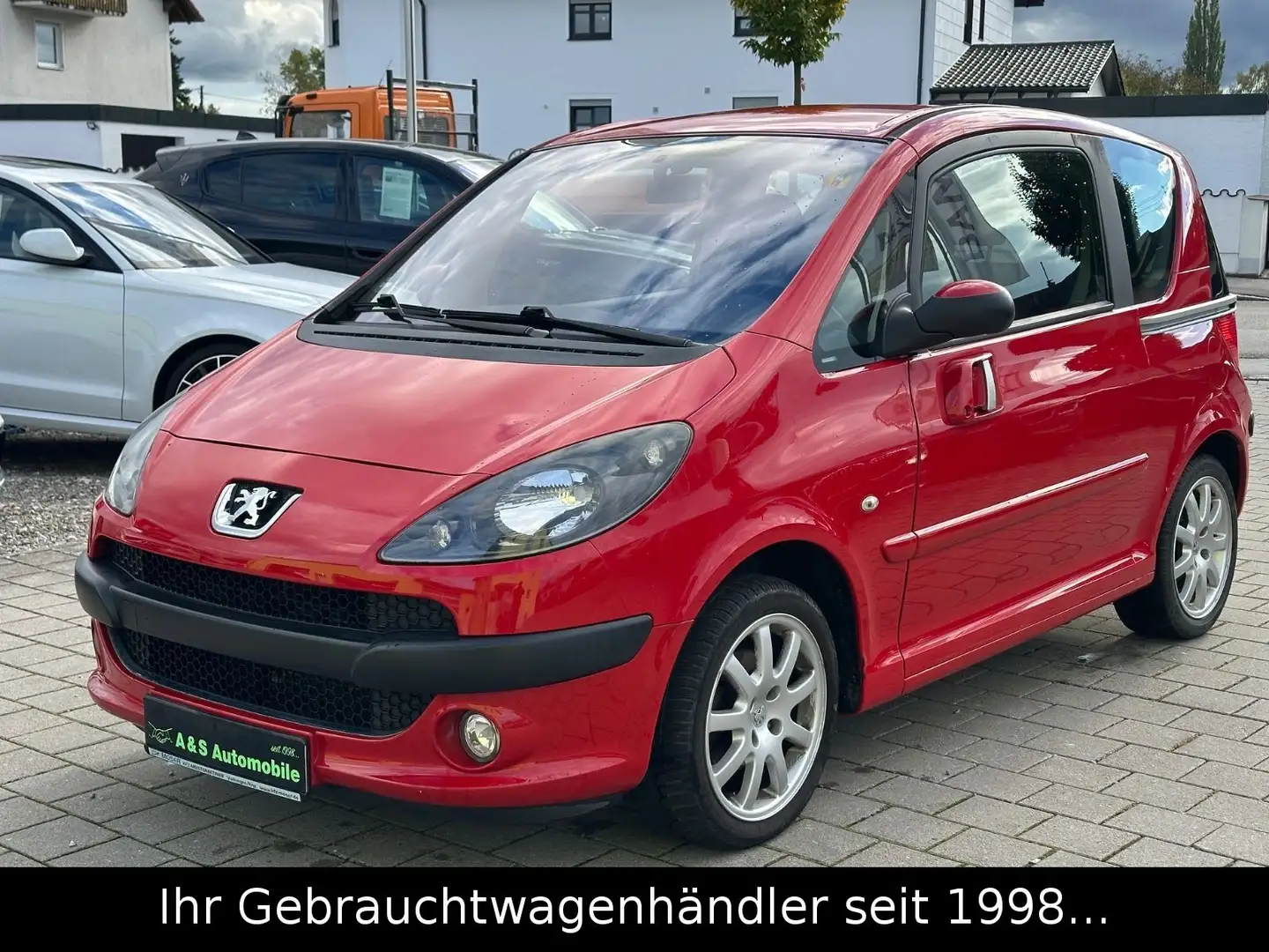 Peugeot 1007 Premium *KLIMA/8XALU/ISOFIX* Rot - 1