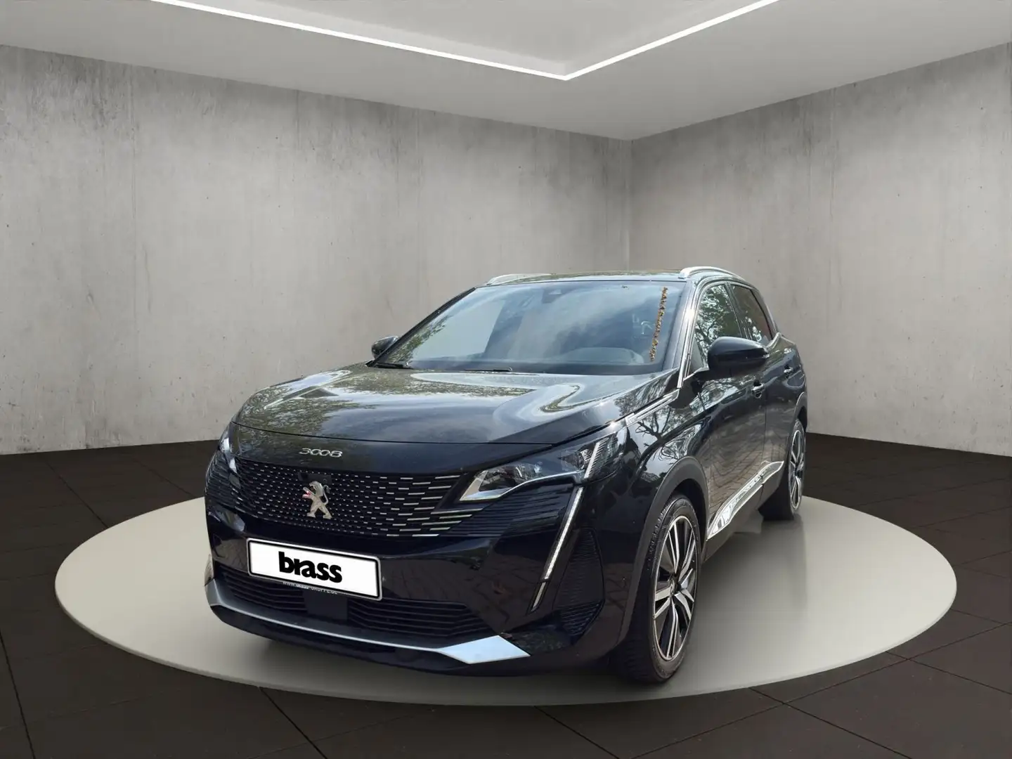 Peugeot 3008 GT Pack Hybrid4 300 Schwarz - 1