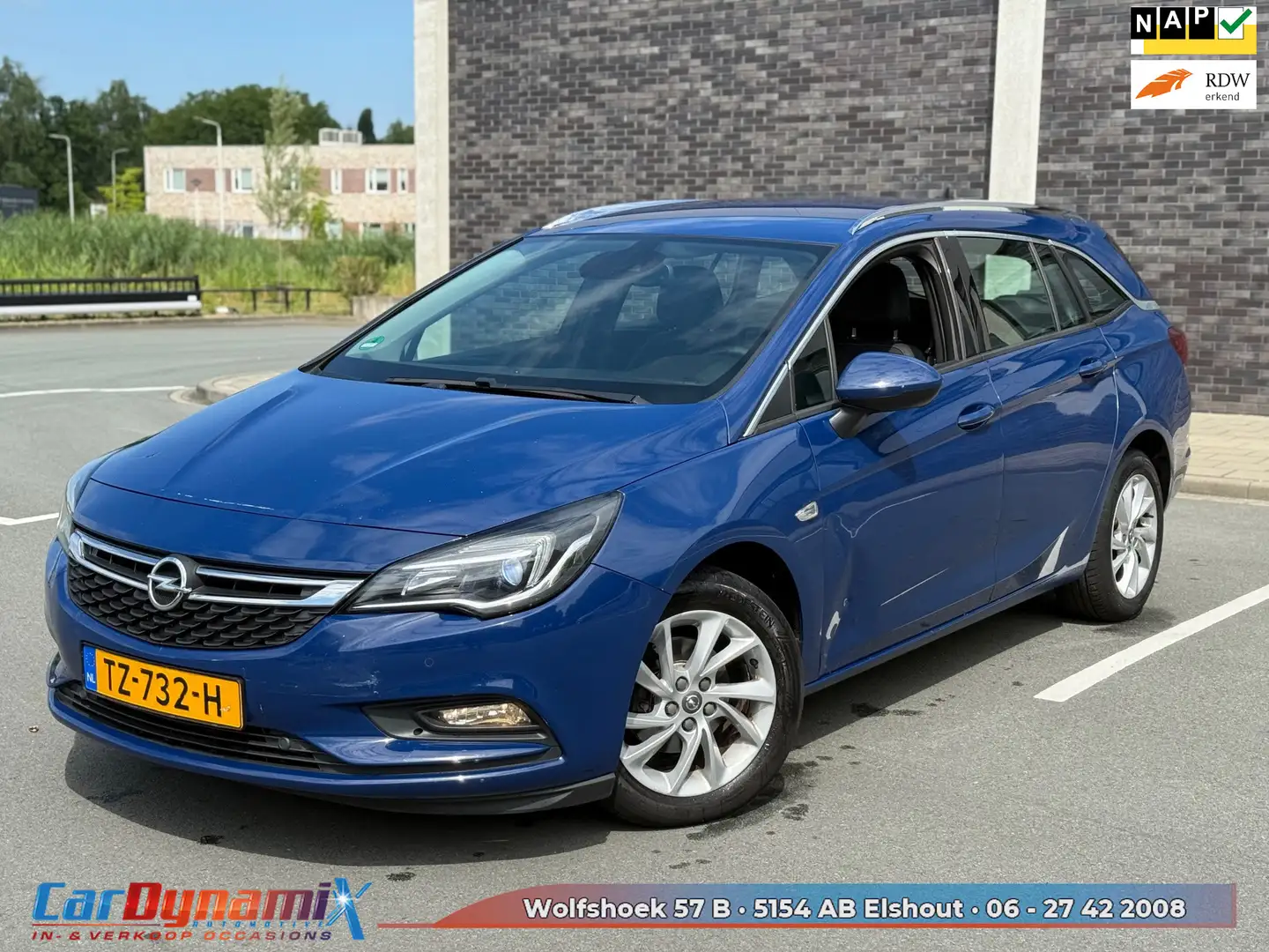 Opel Astra Sports Tourer 1.0 Turbo Business Executive | Licht Blauw - 1
