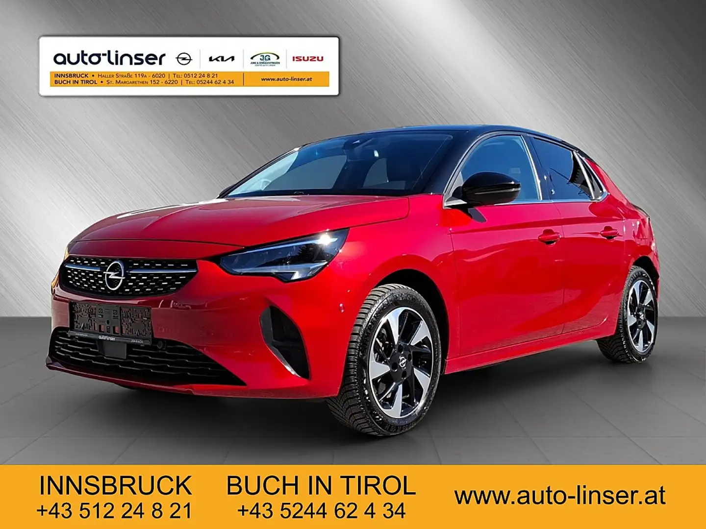 Opel Corsa-e 50kWh e-GS Line - 3-Phasig Rot - 1