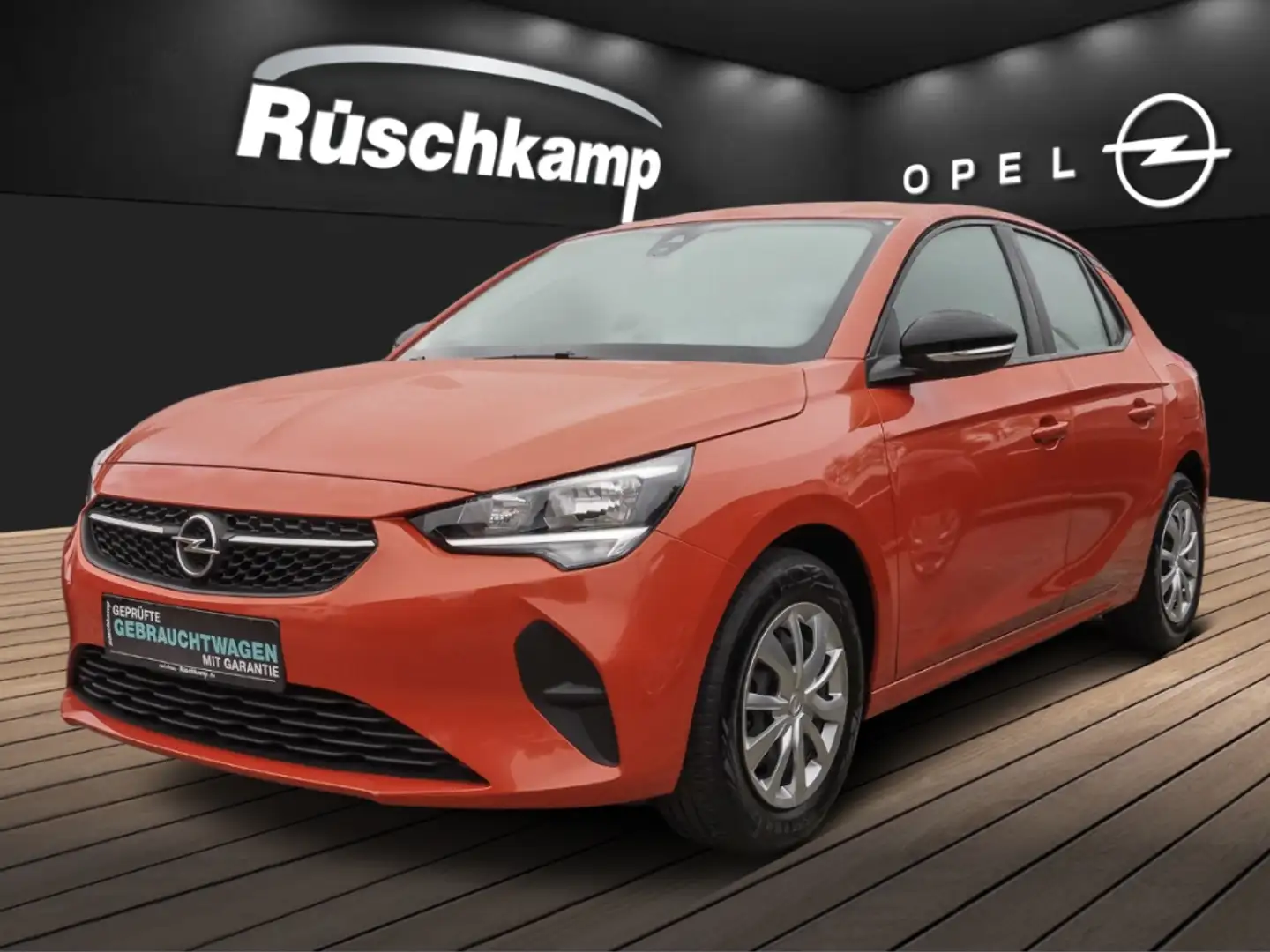 Opel Corsa F Edition 1.2 Klima Temp. Garantie Orange - 1