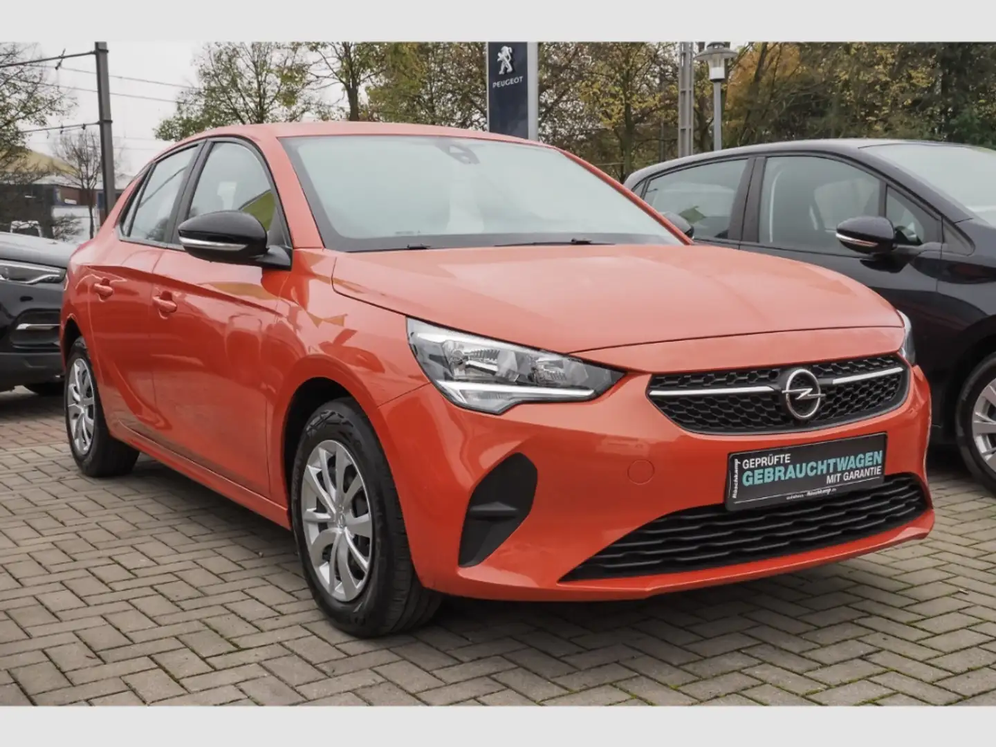 Opel Corsa F Edition 1.2 Klima Temp. Garantie Orange - 2