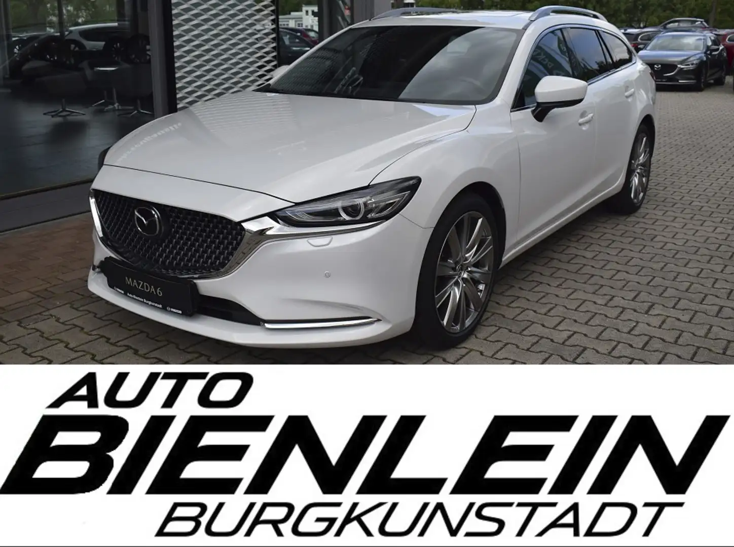 Mazda 6 2.5 194PS 6AG Takumi Schiebedach Leder Bose Matrix Weiß - 1