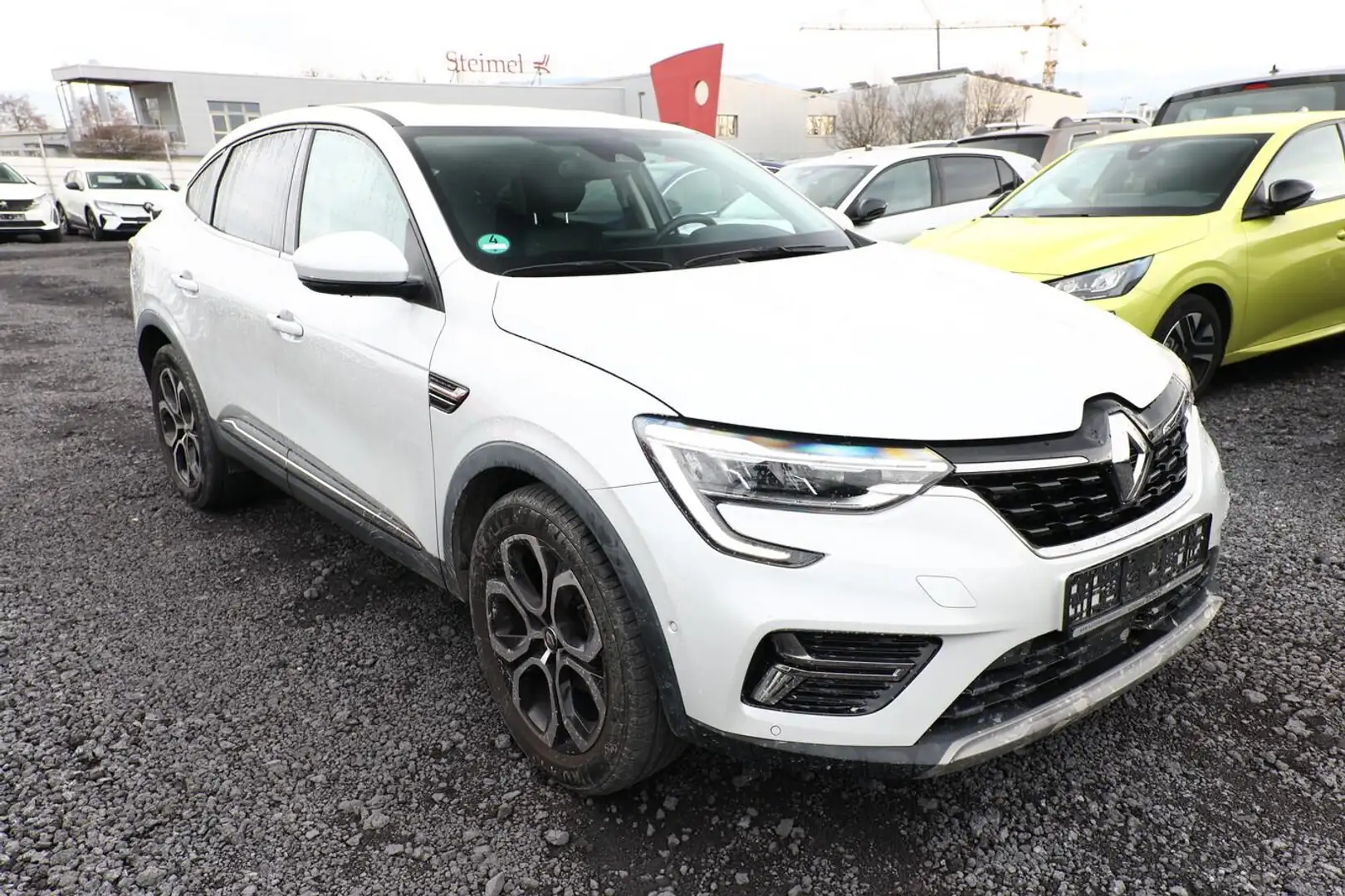 Renault Arkana Techno TCe 140 EDC Nav PDC Kam SHZ LM18Z 103 kW... Weiß - 2