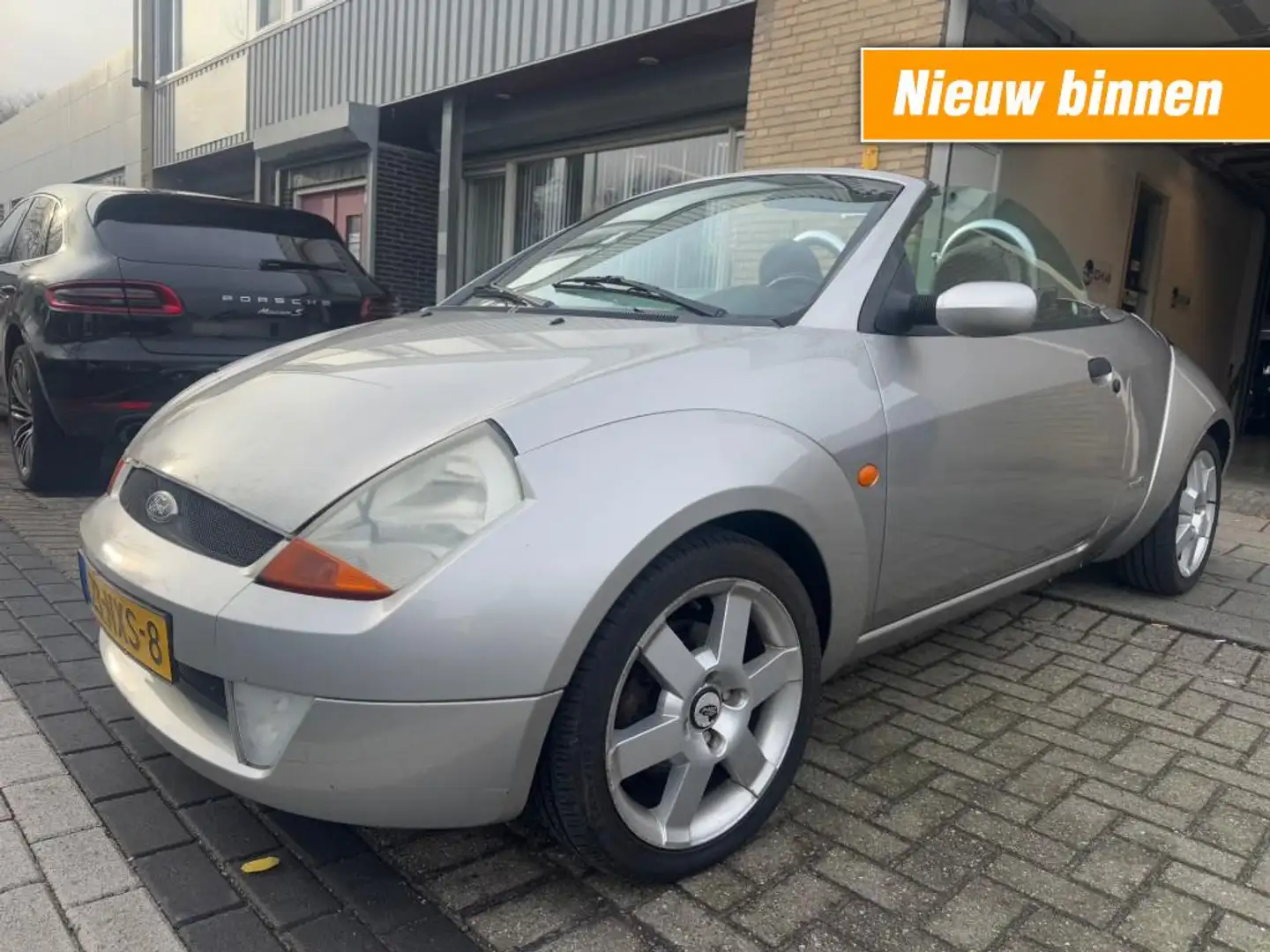 Ford Streetka 1.6 Futura LEER AIRCO RIJDT GOED APK 8-2025 Gri - 1