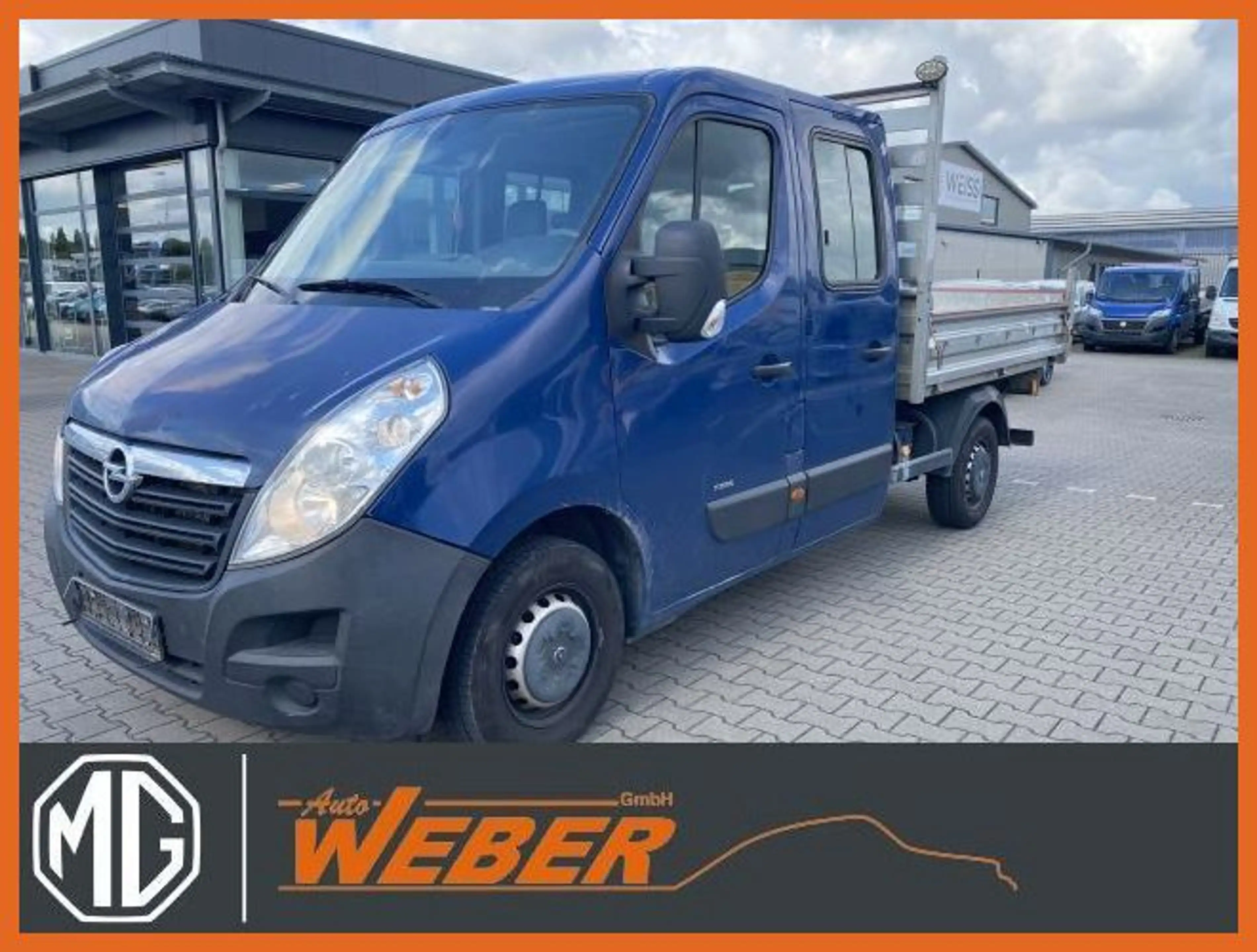 Opel Movano Pritsche Kipper DoKa 7-Sitz AHK — photo 4