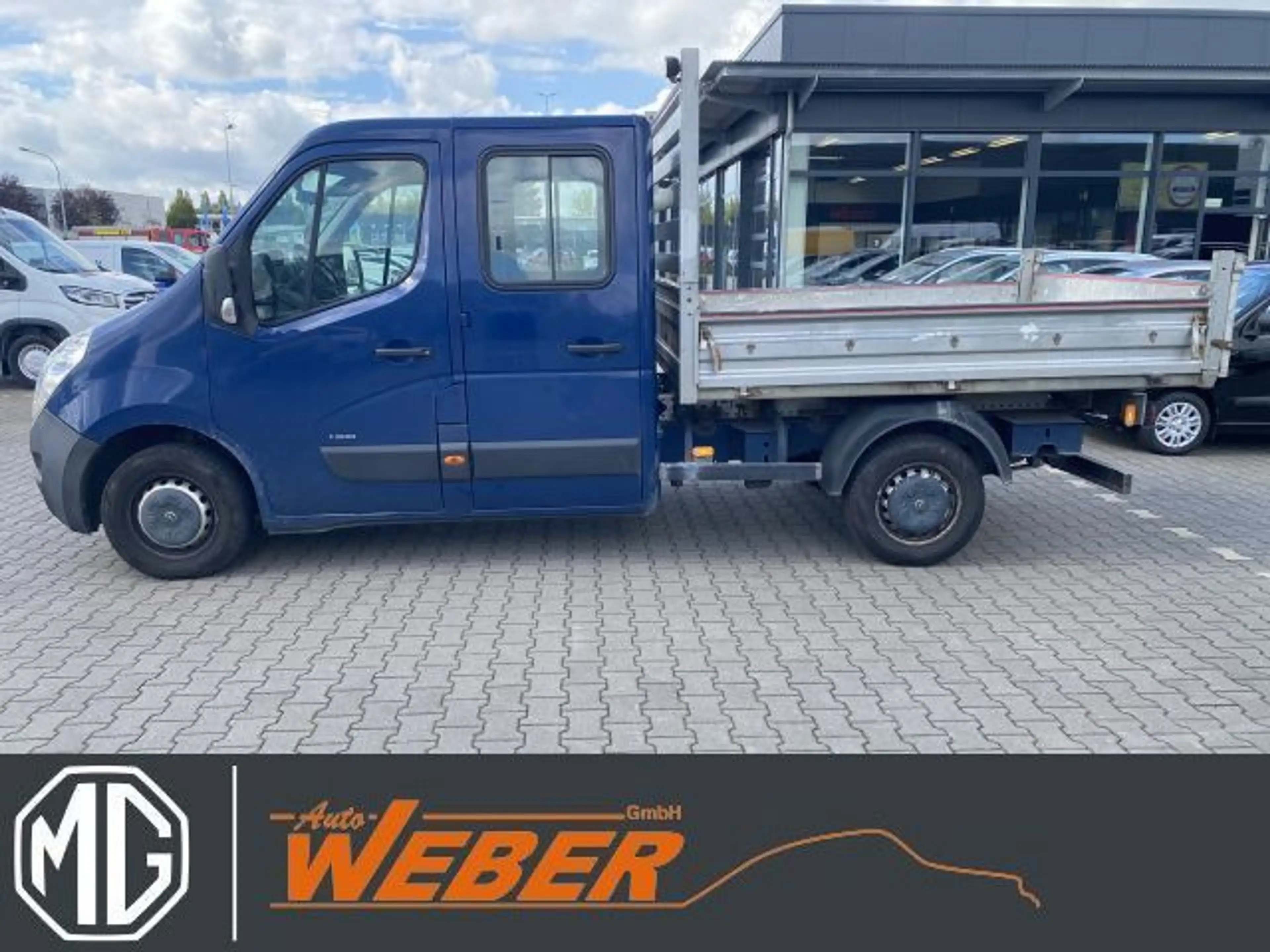 Opel Movano Pritsche Kipper DoKa 7-Sitz AHK — photo 11