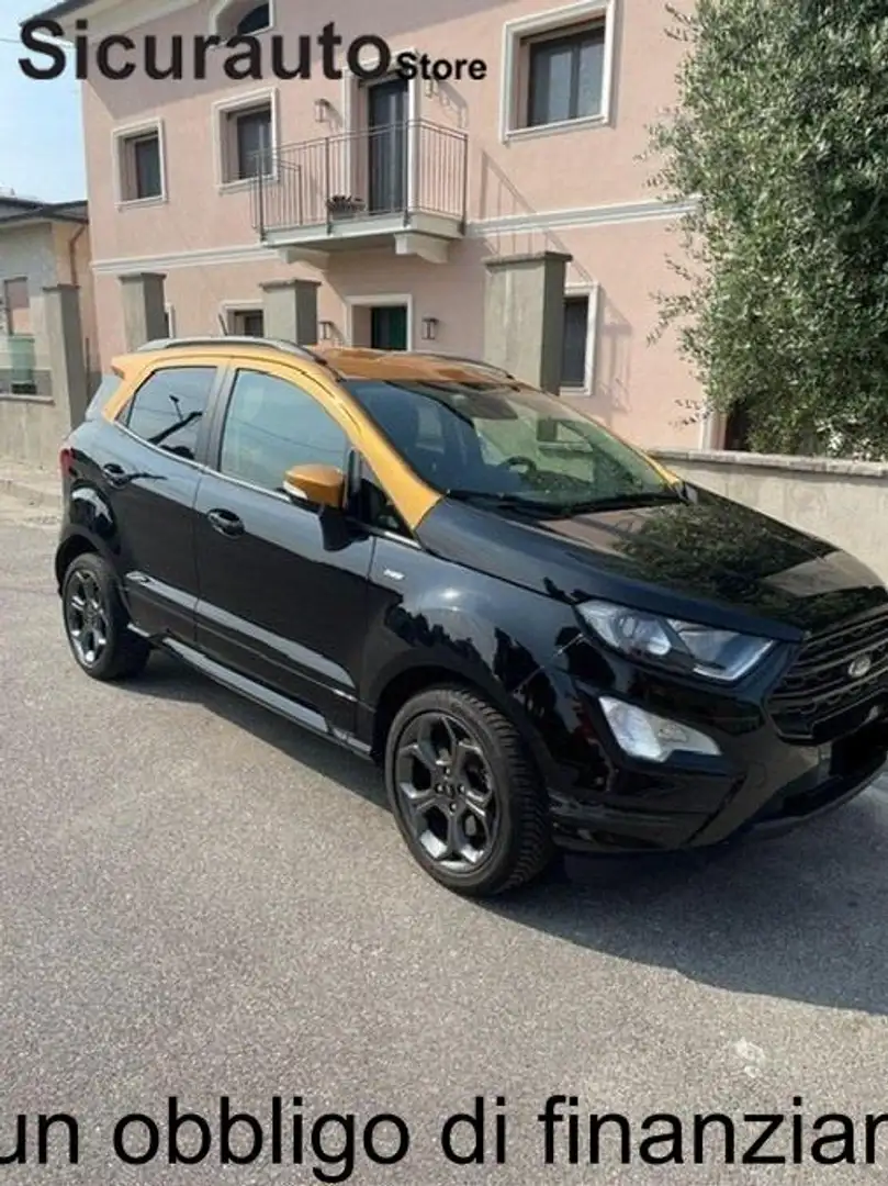 Ford EcoSport 1.0 Ecoboost 125 Cv S&S St Line Black Edition Blau - 1