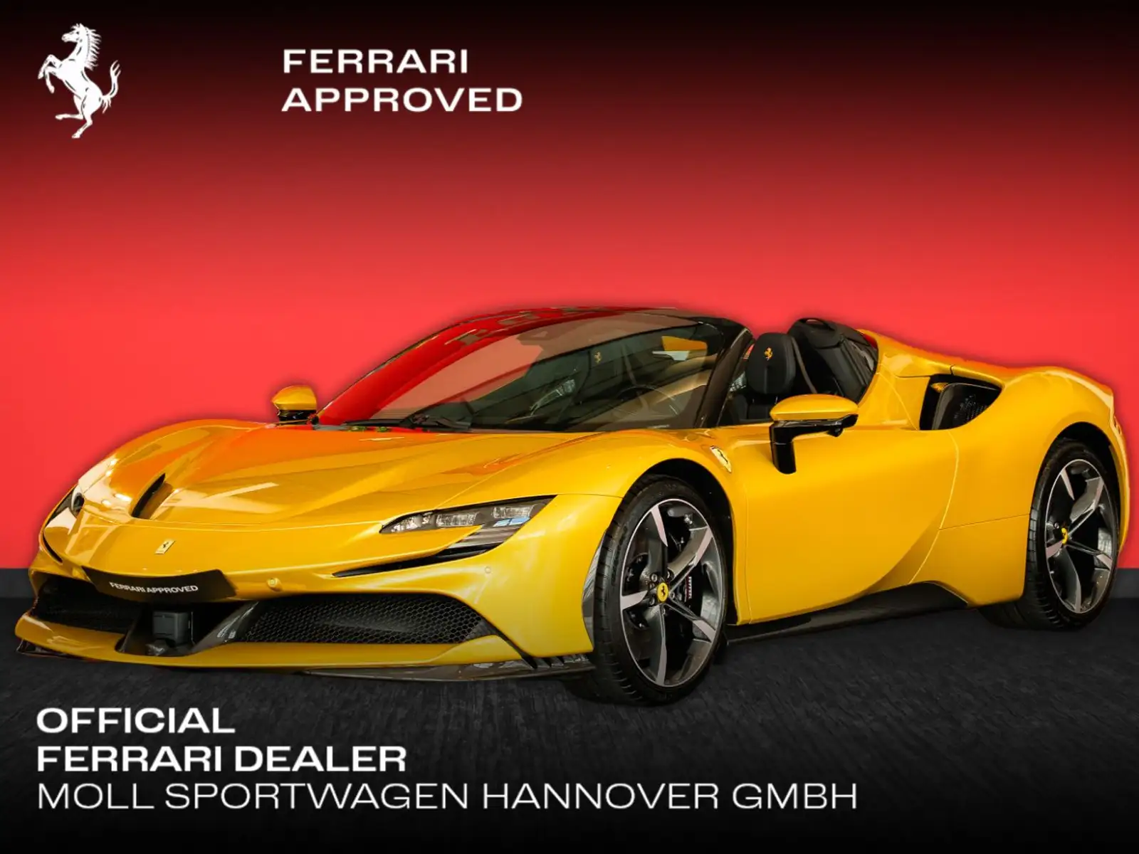 Ferrari Carbon-Racingsitz*Lift*LED-Lenkrad